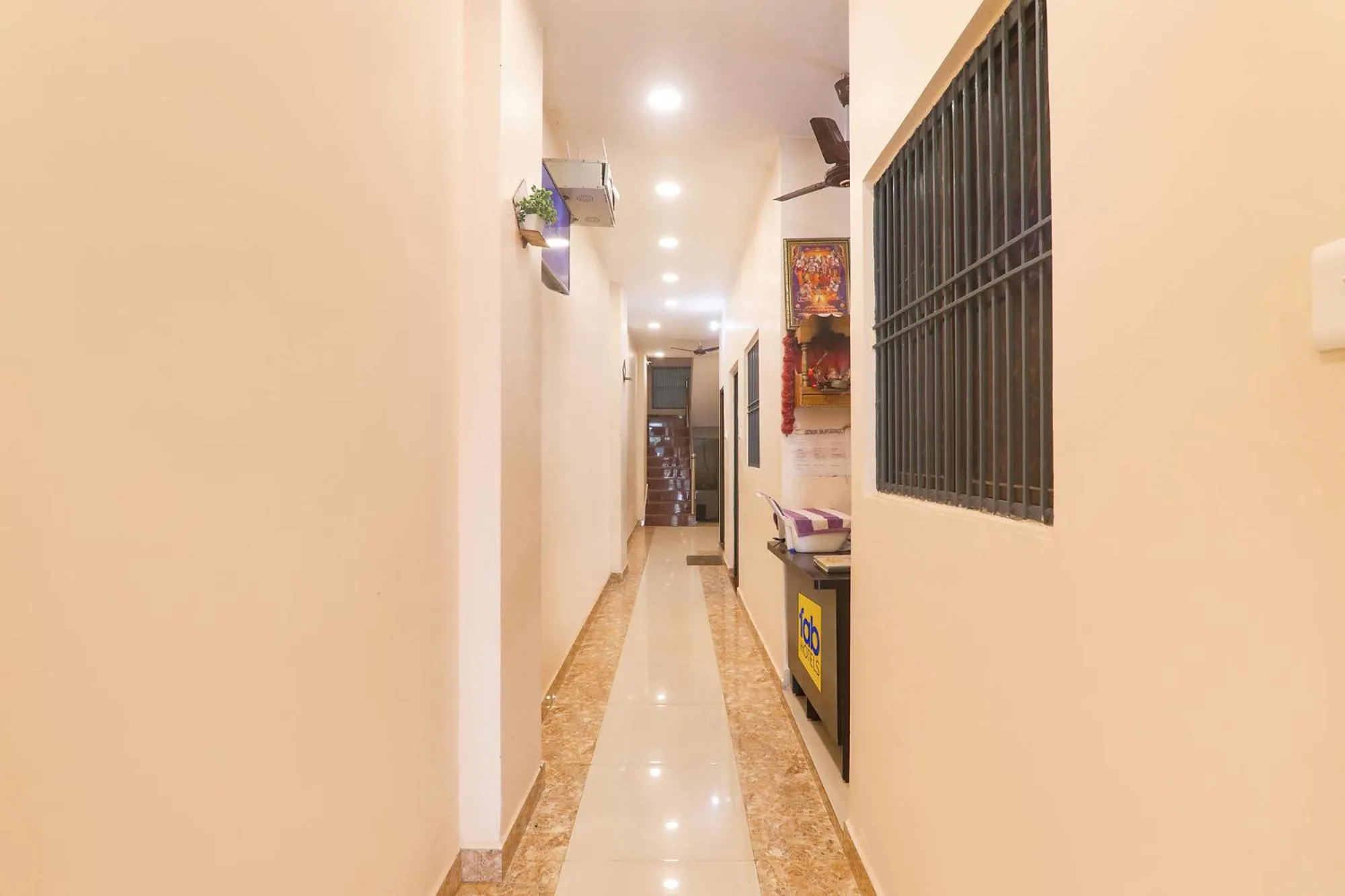 Lobby or reception in FabHotel RK Palace