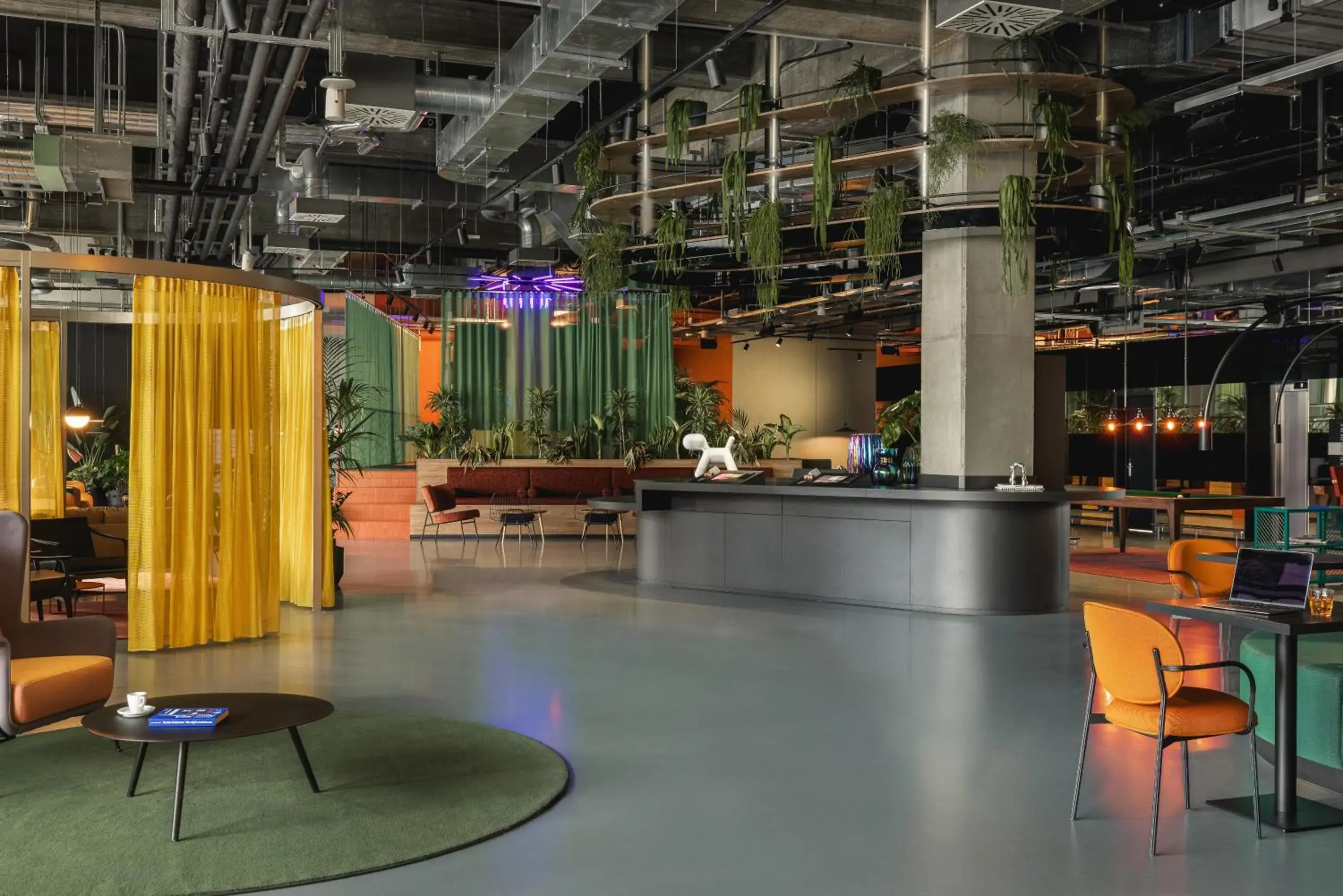 Lobby or reception in The Social Hub Florence Belfiore Lobby or reception in The Social Hub Florence Belfiore