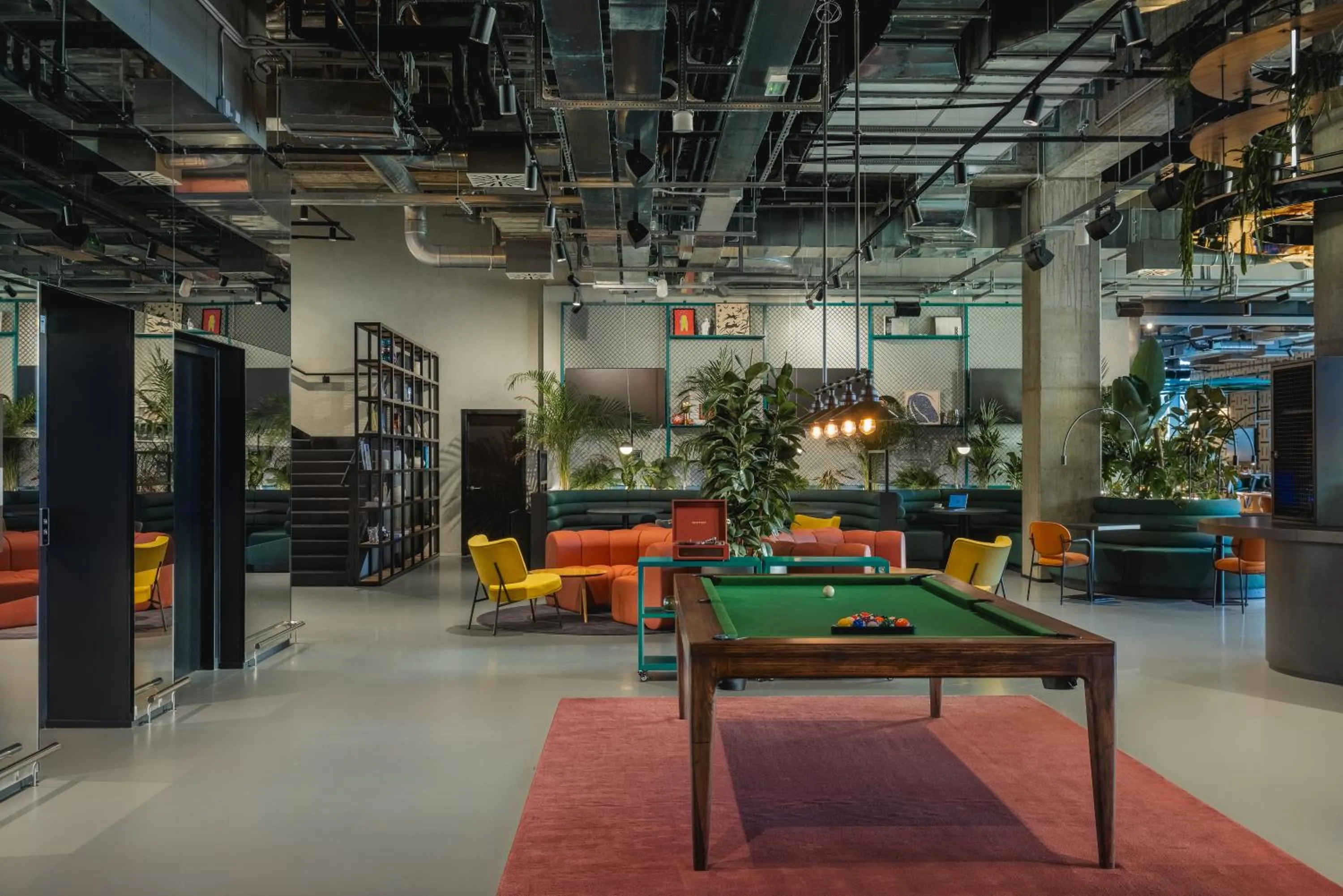 Lobby or reception in The Social Hub Florence Belfiore