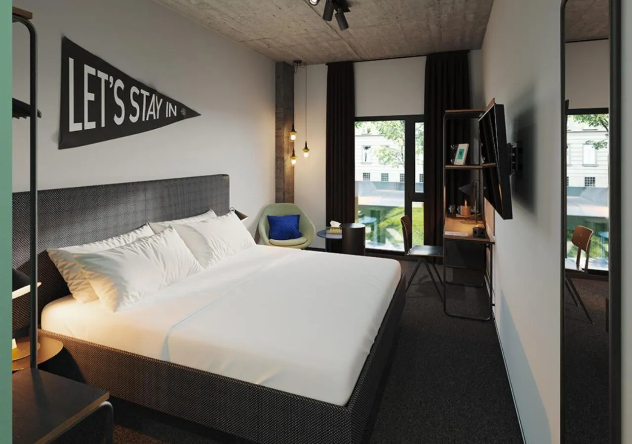 Bedroom, Bed in The Social Hub Florence Belfiore