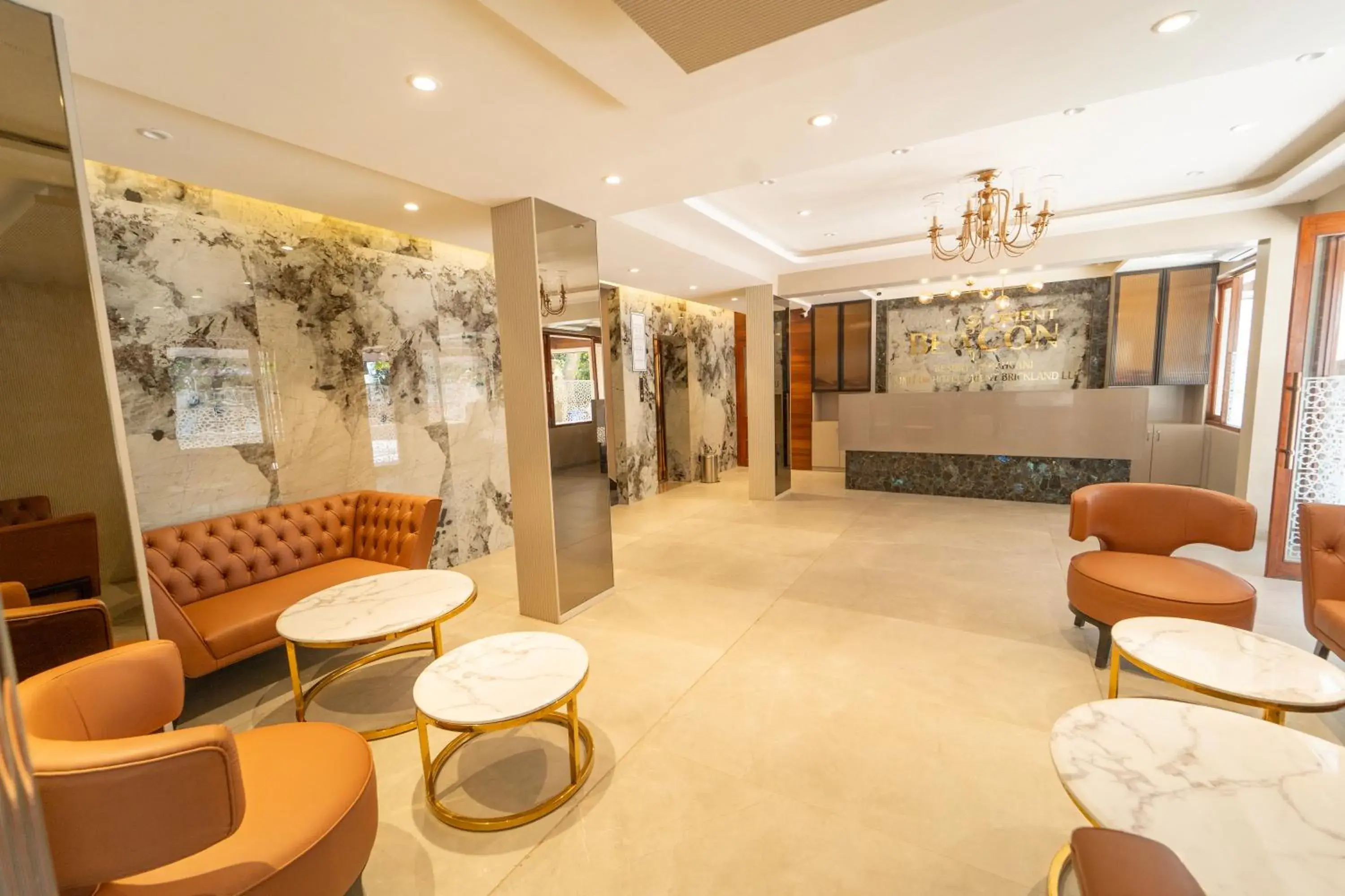 Lobby or reception in Orient Beacon Resort, Panchgani Lobby or reception in Orient Beacon Resort, Panchgani