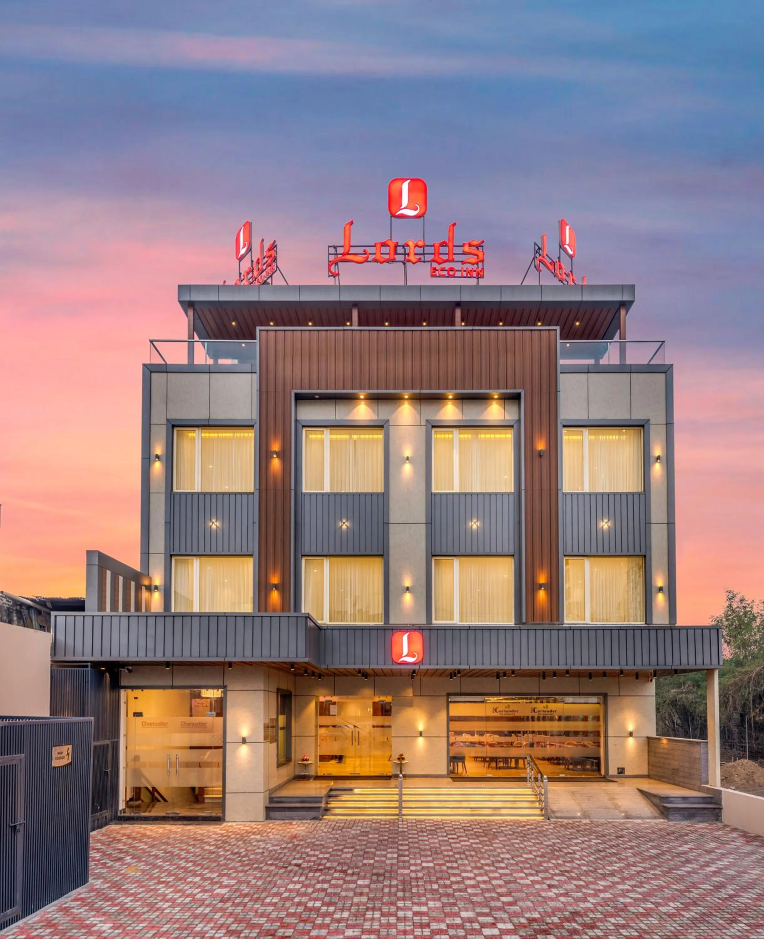 Property building in Lords Eco Inn Dera Bassi