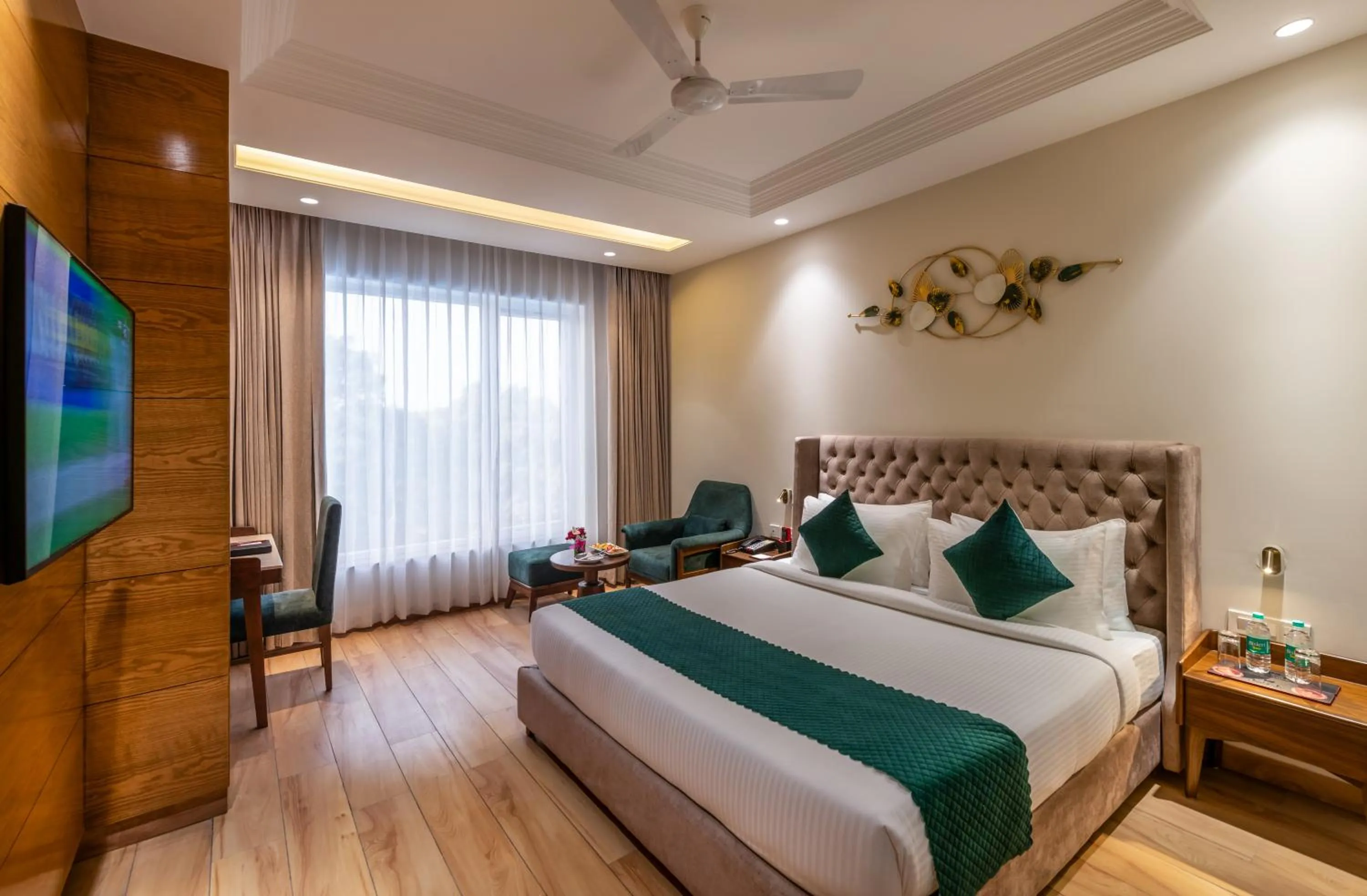 Bed in Lords Eco Inn Dera Bassi