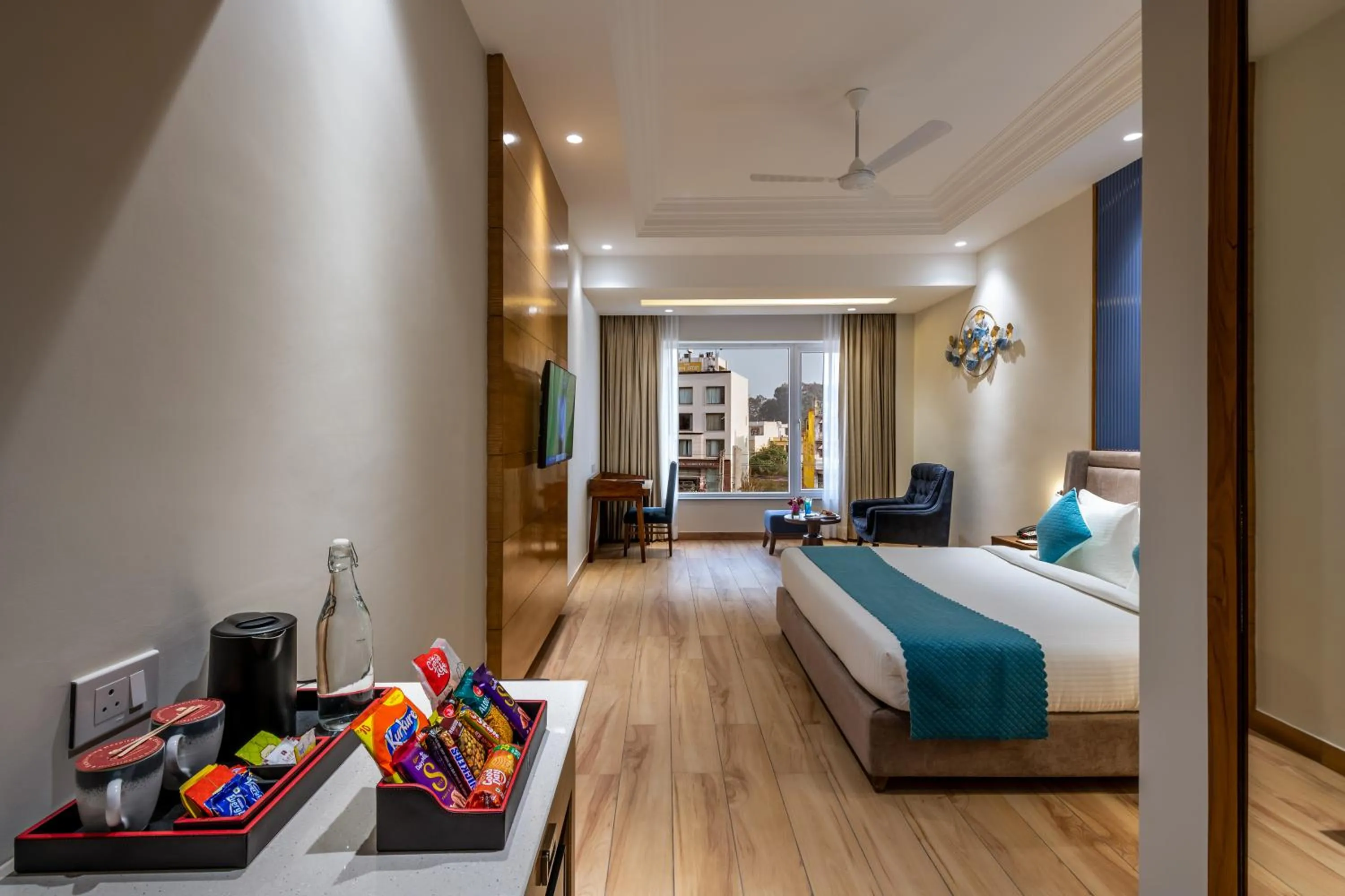 Bed in Lords Eco Inn Dera Bassi