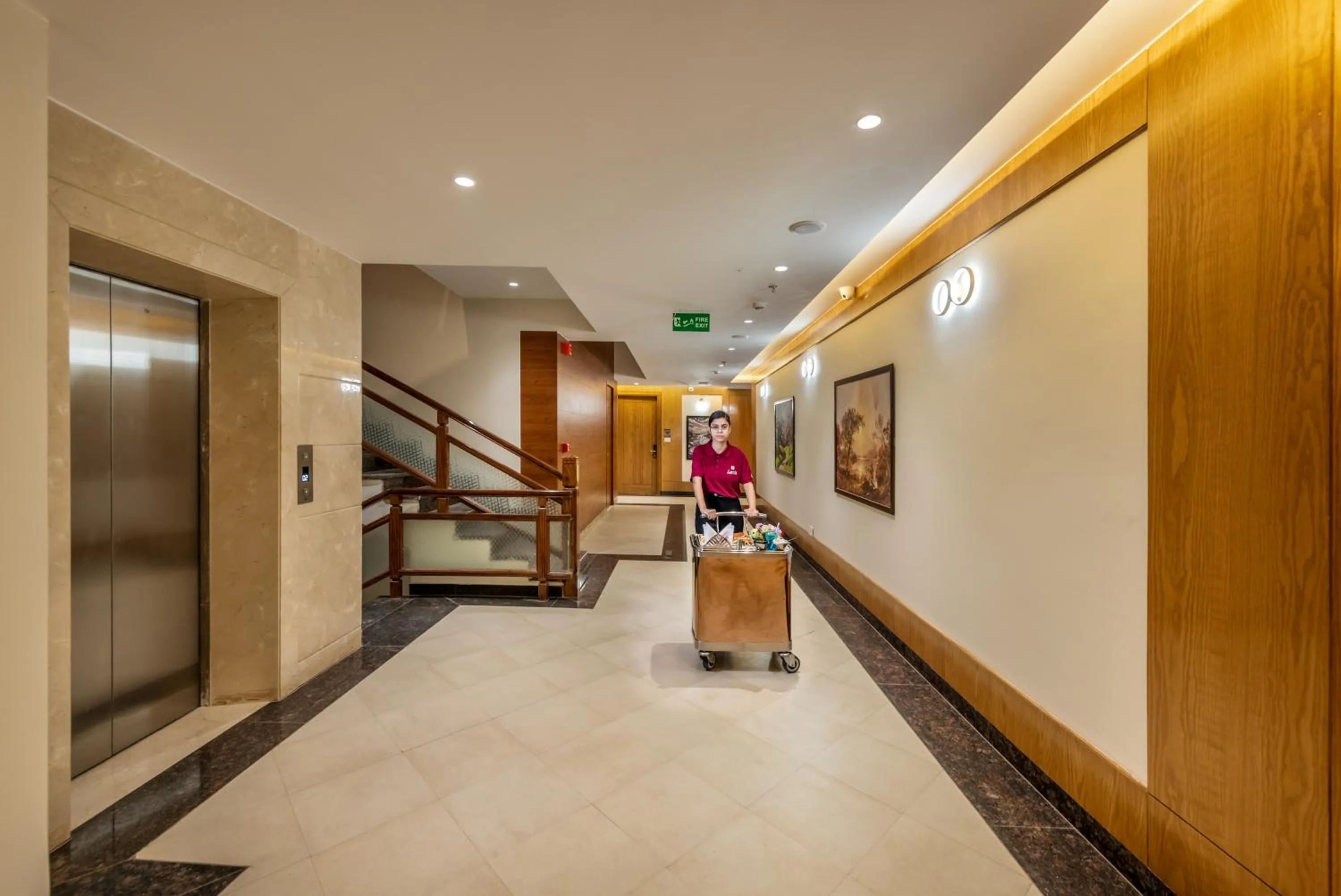 elevator in Lords Eco Inn Dera Bassi