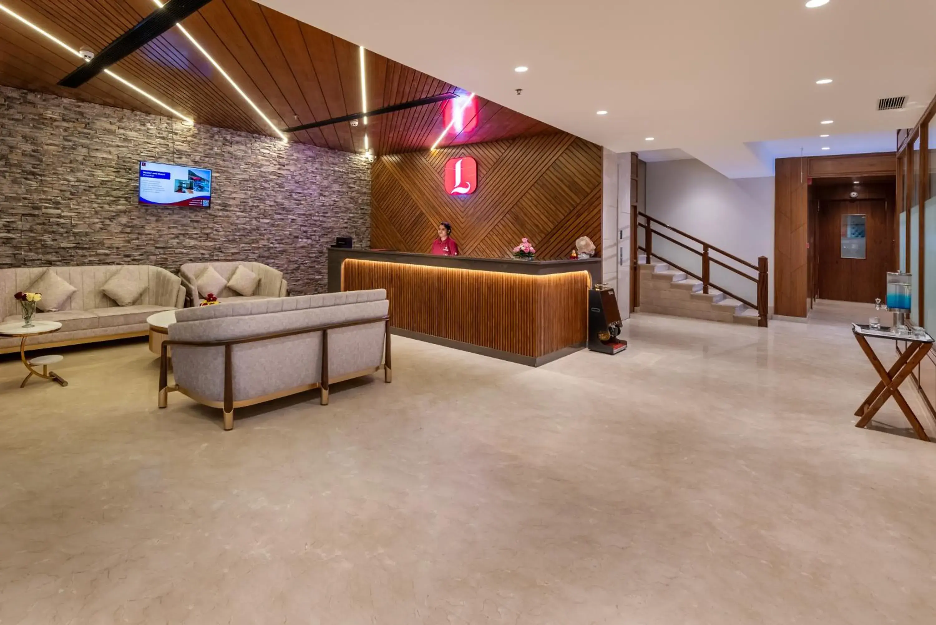 Lobby or reception in Lords Eco Inn Dera Bassi Lobby or reception in Lords Eco Inn Dera Bassi