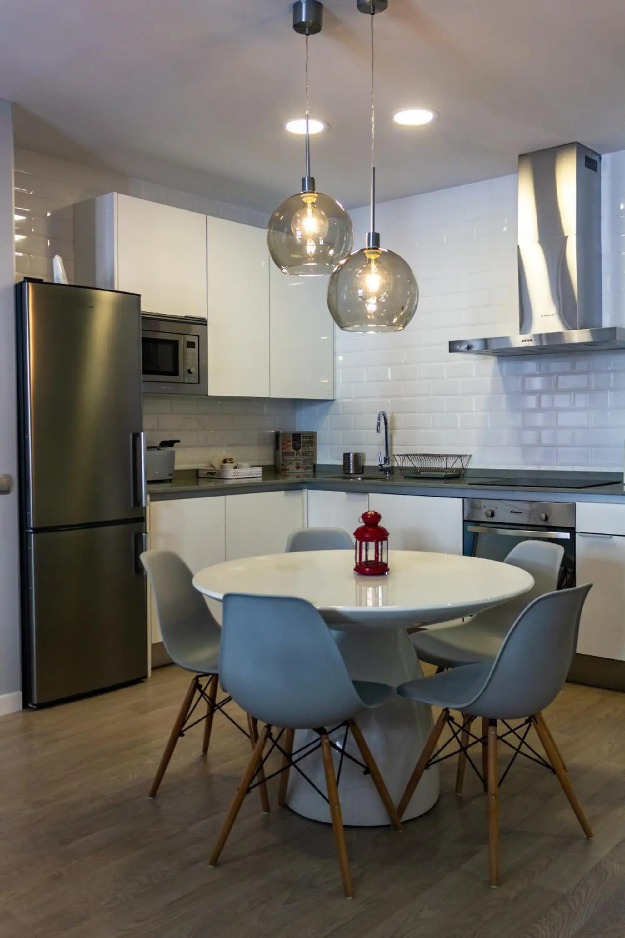 Kitchen or kitchenette in Arenal Suites Puerta del Sol Kitchen or kitchenette in Arenal Suites Puerta del Sol