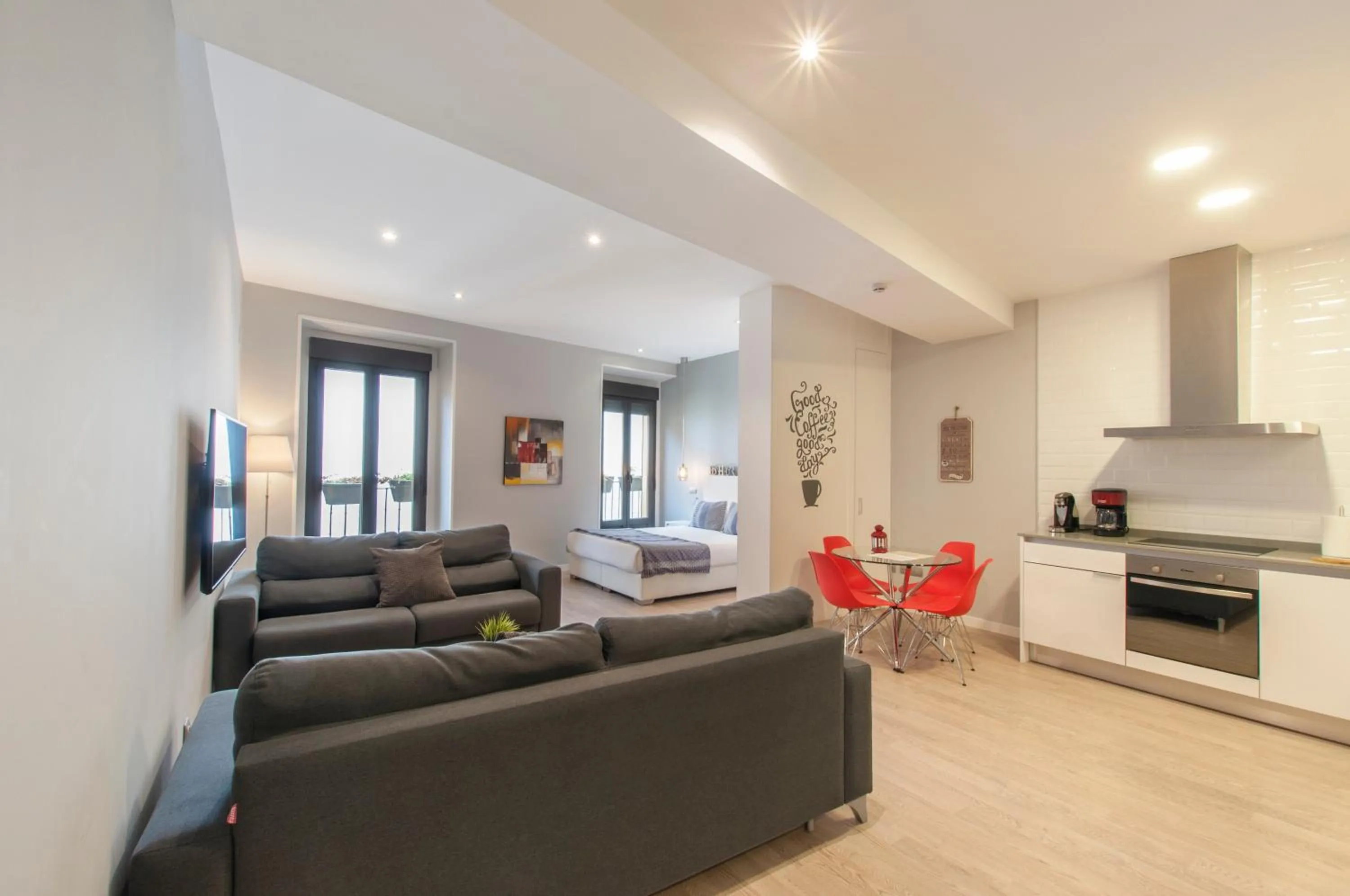 Living room in Arenal Suites Puerta del Sol