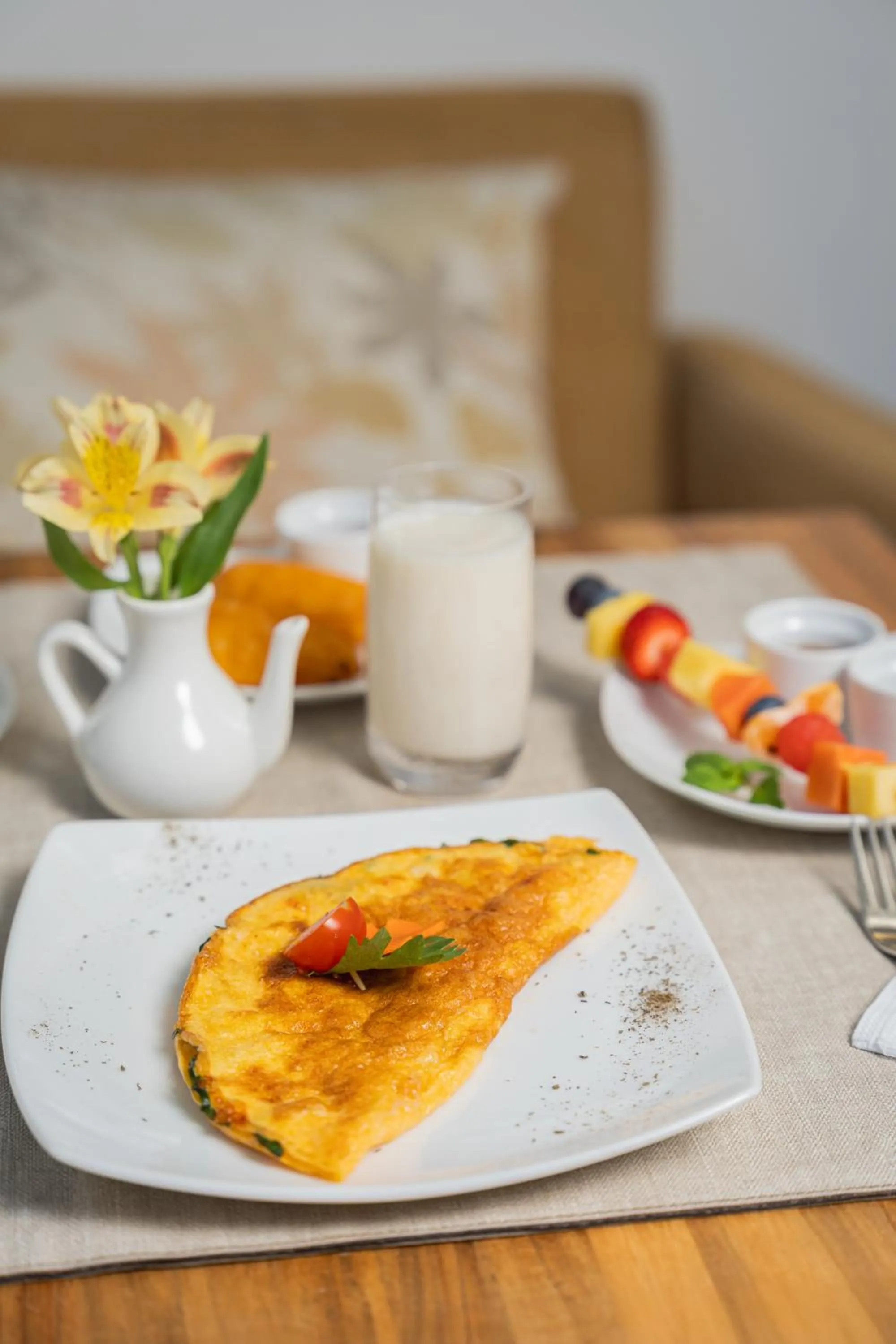 Food and drinks in Hotel CityFlats