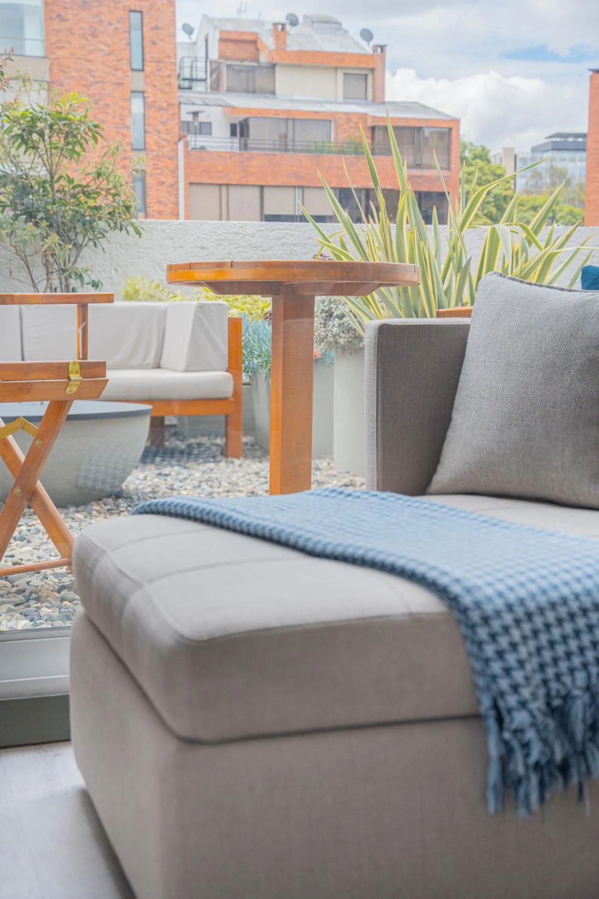 Patio in Hotel CityFlats