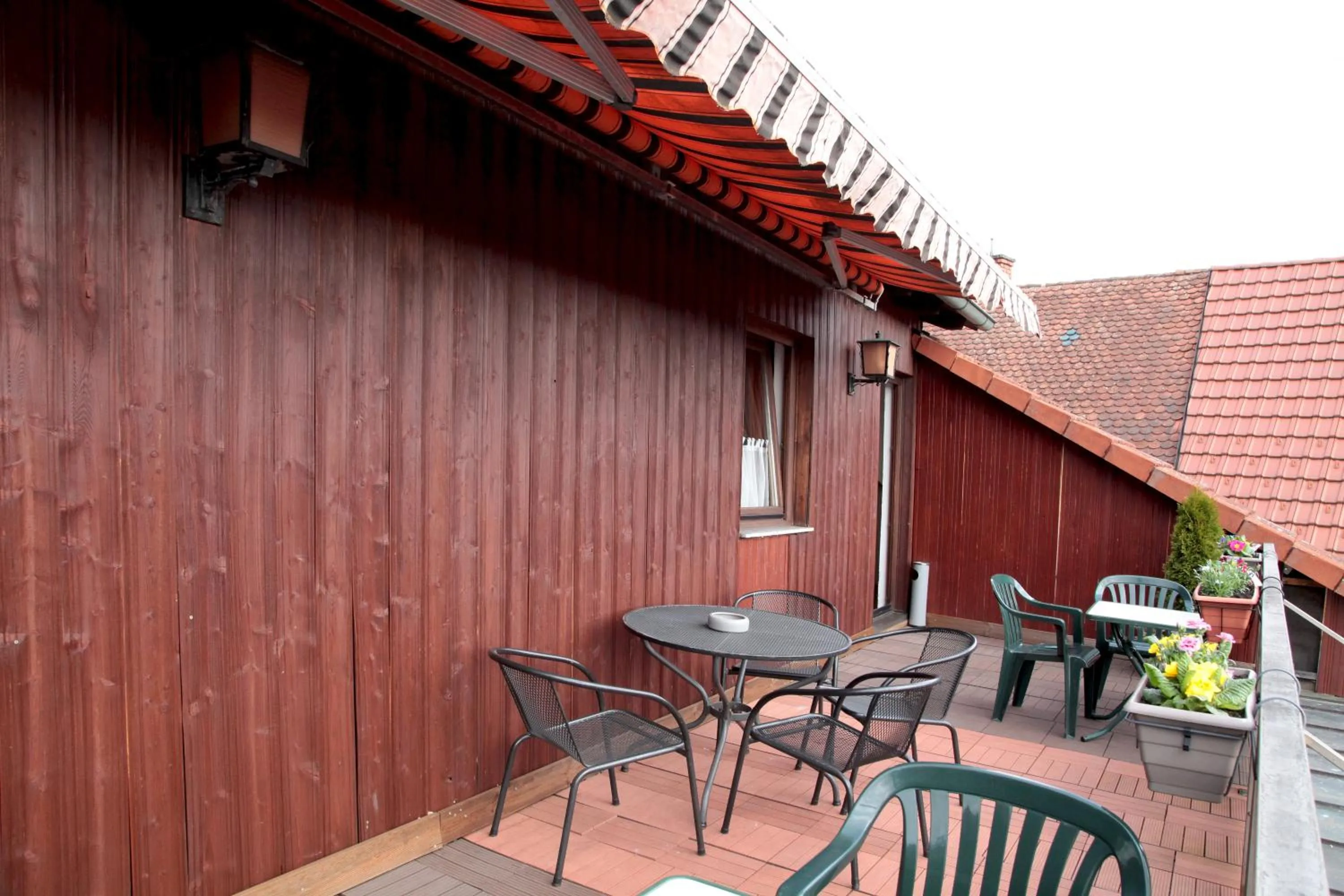 Balcony/Terrace in Pension La Cascina