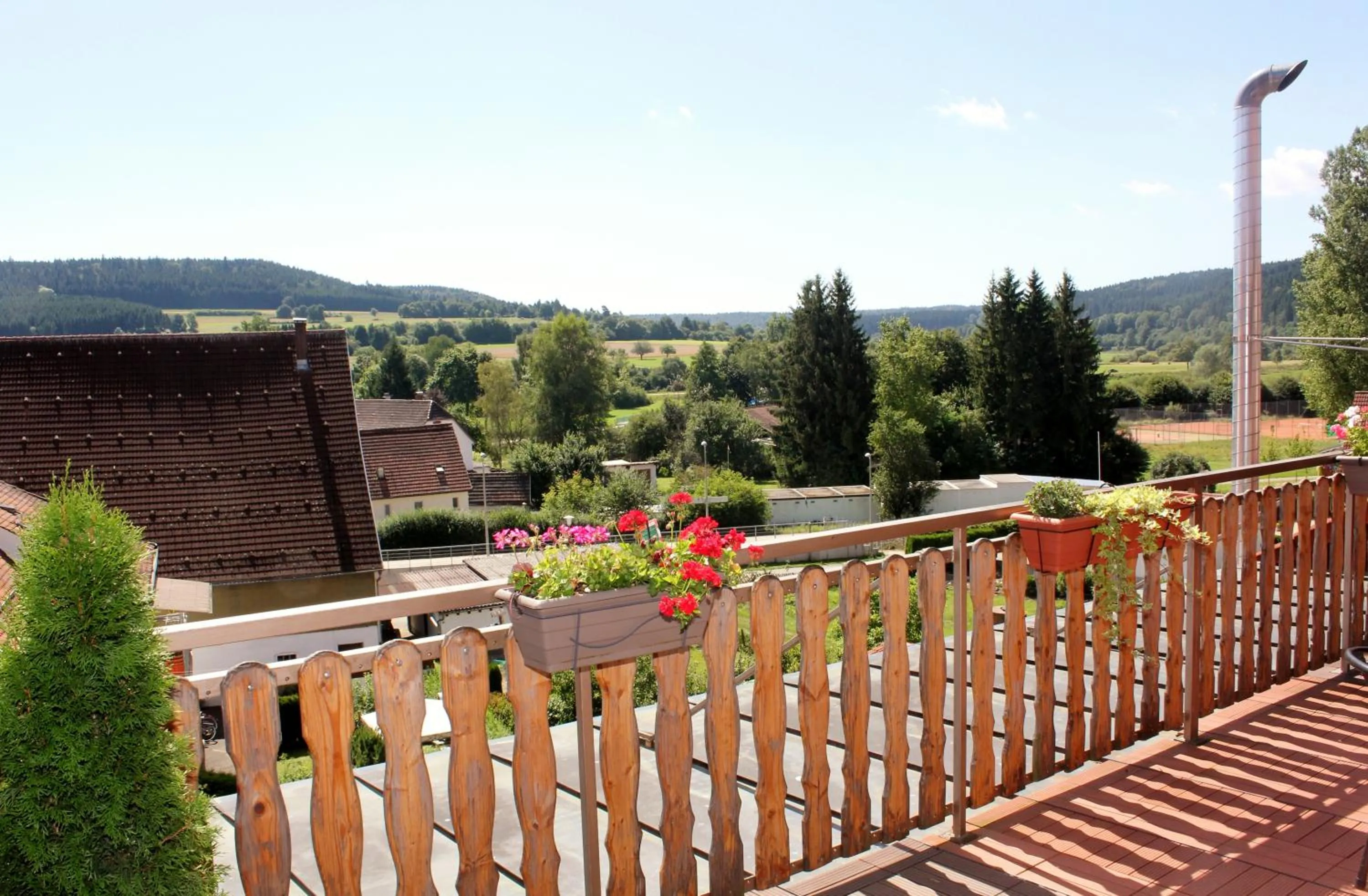 Property building in Pension La Cascina