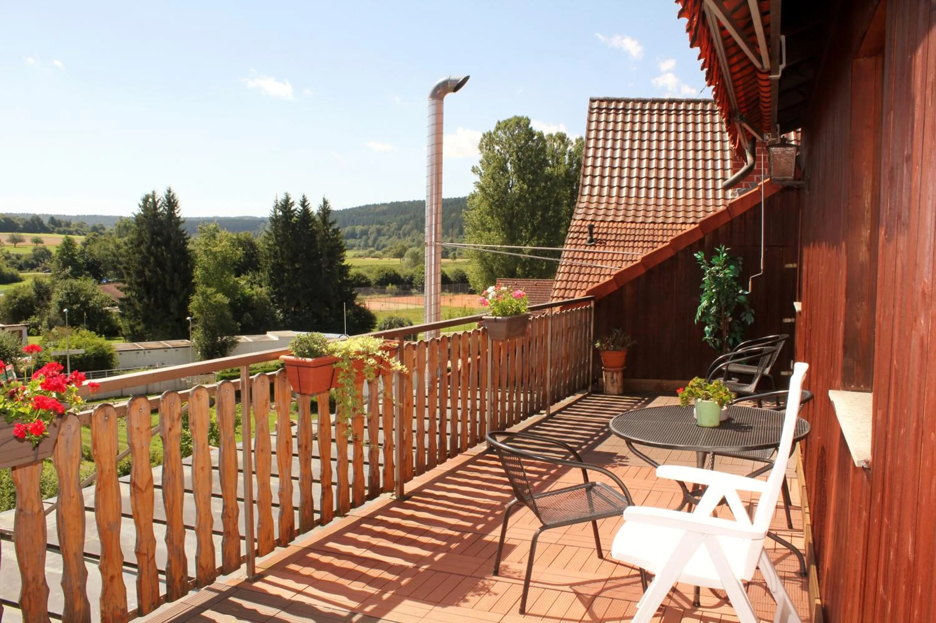 Property building in Pension La Cascina