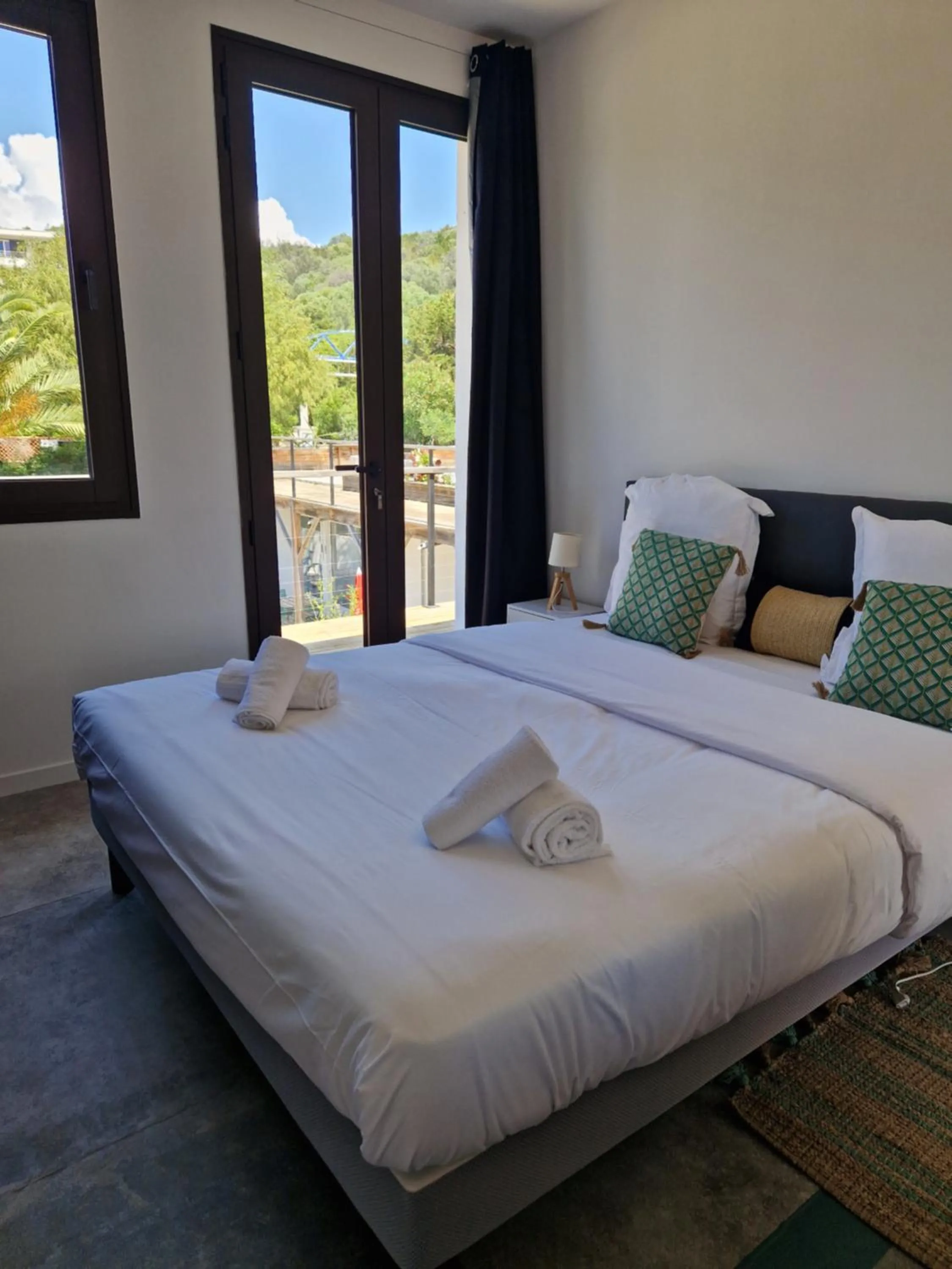 Bed in Hotel L'Escale