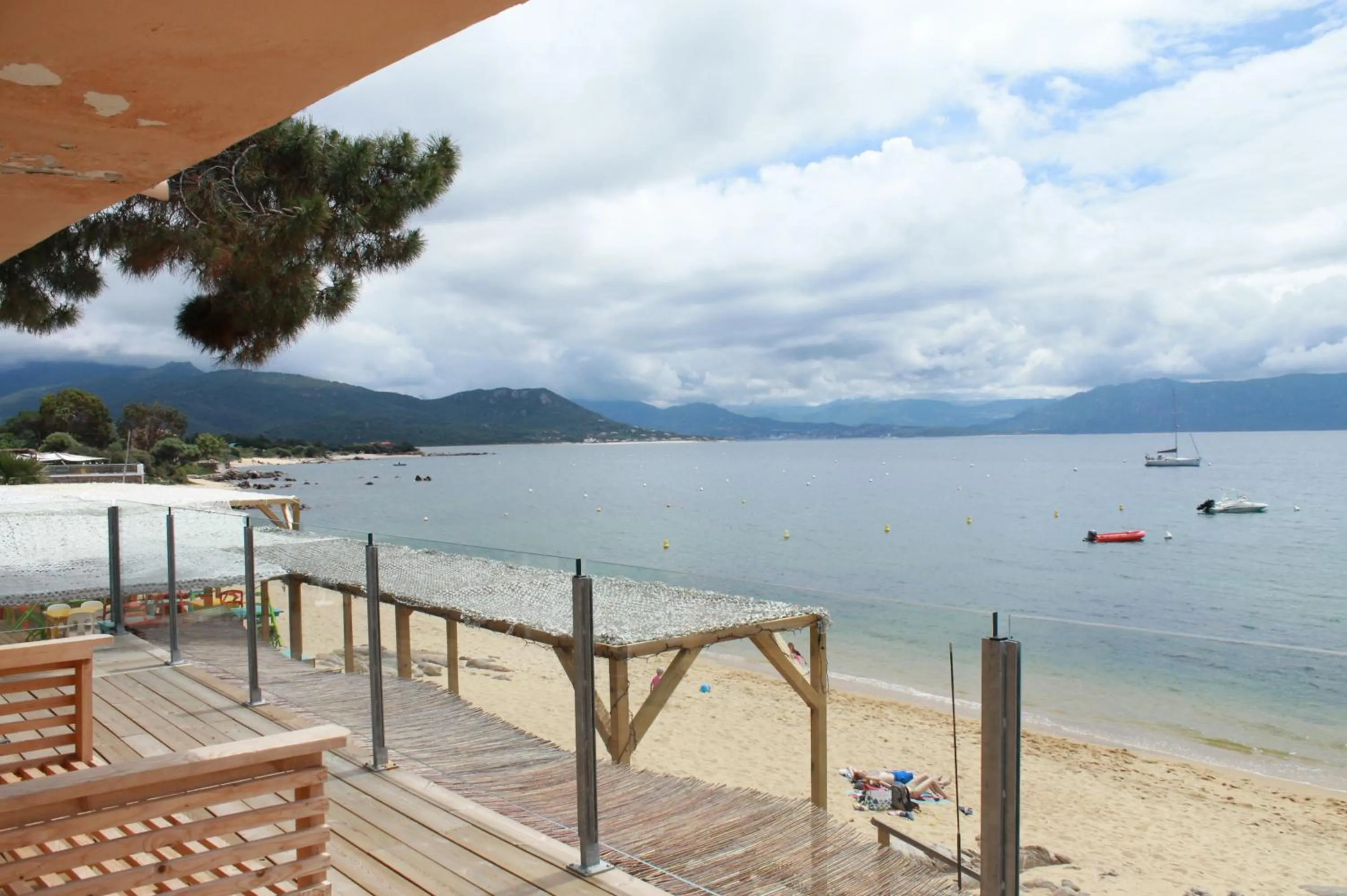 Sea view in Hotel L'Escale