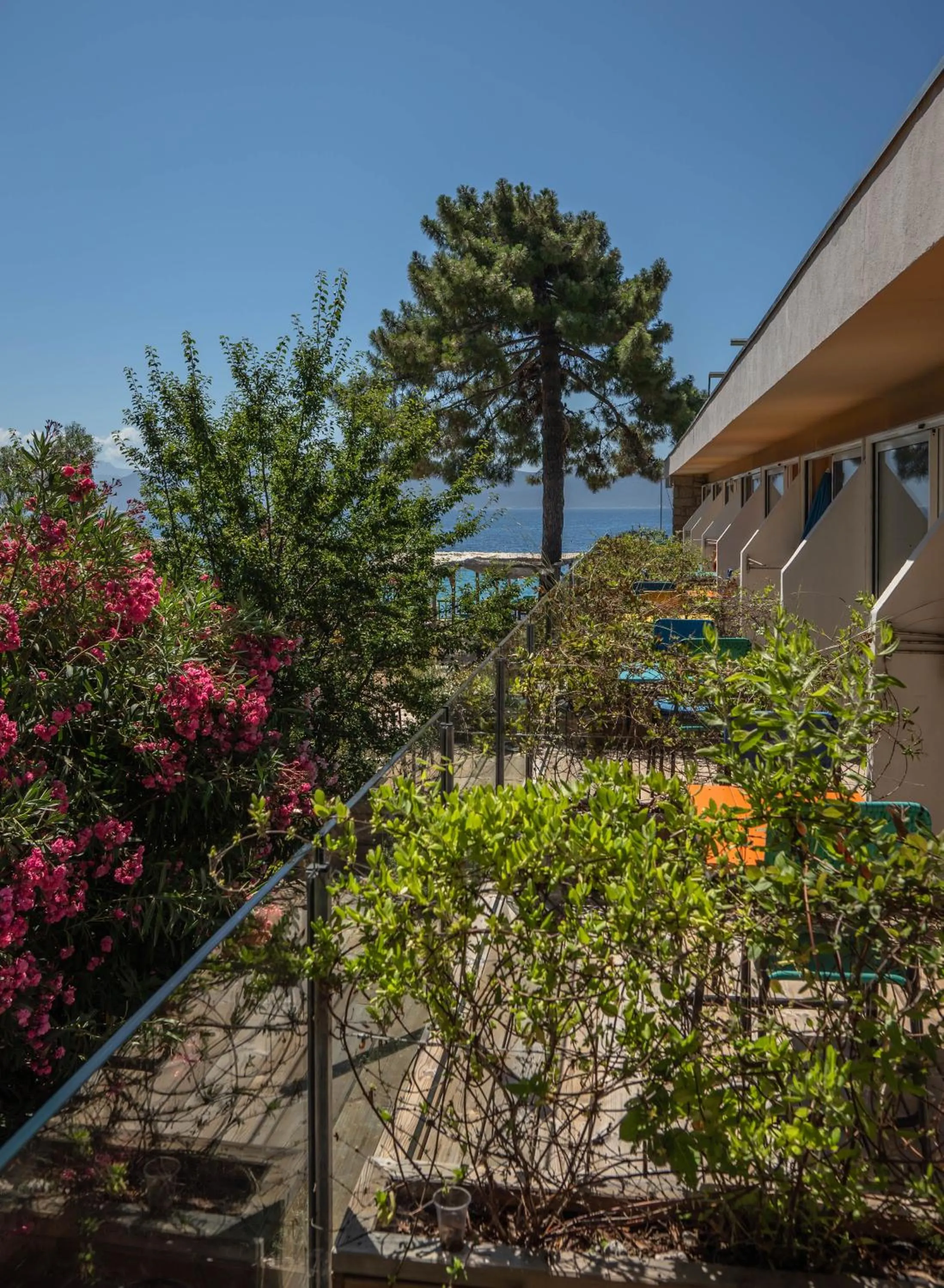 Patio in Hotel L'Escale