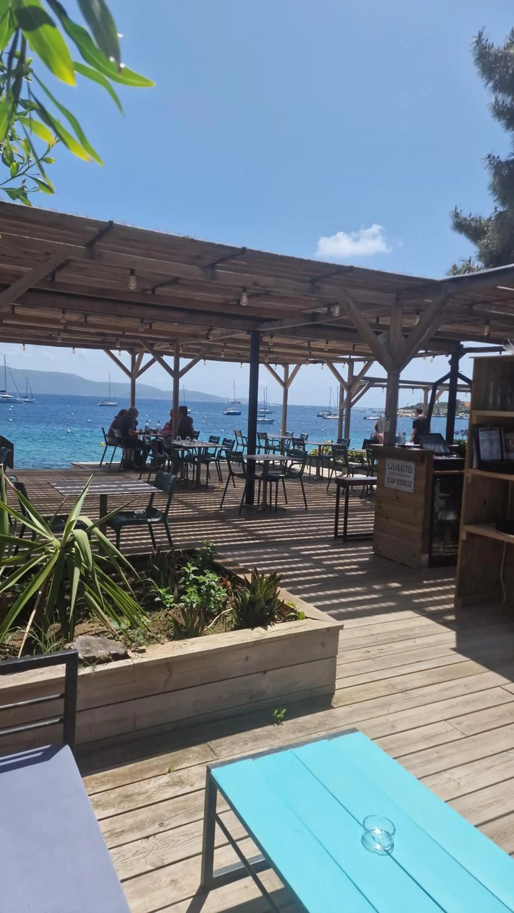 Patio in Hotel L'Escale