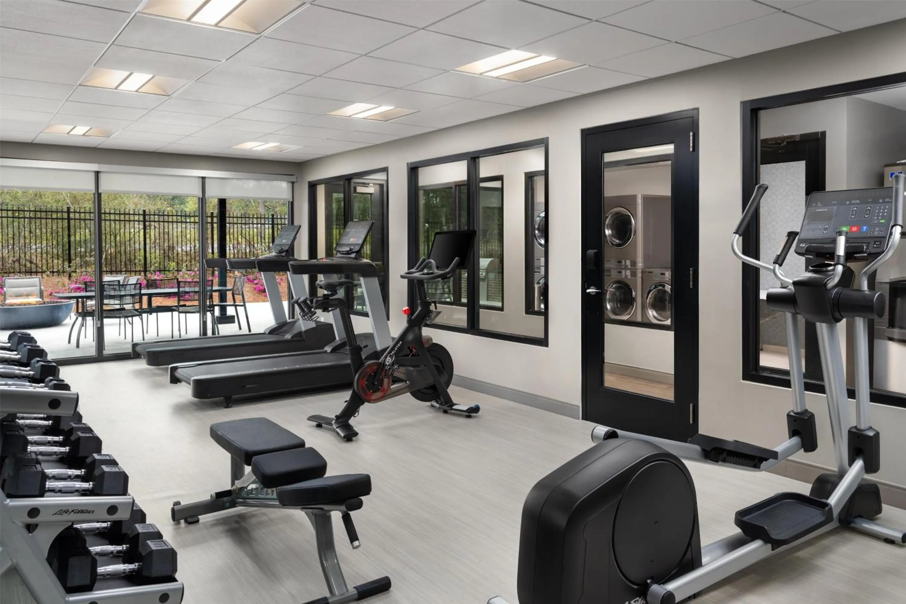 Fitness centre/facilities in Hyatt Studios Mobile/Tillmans Corner