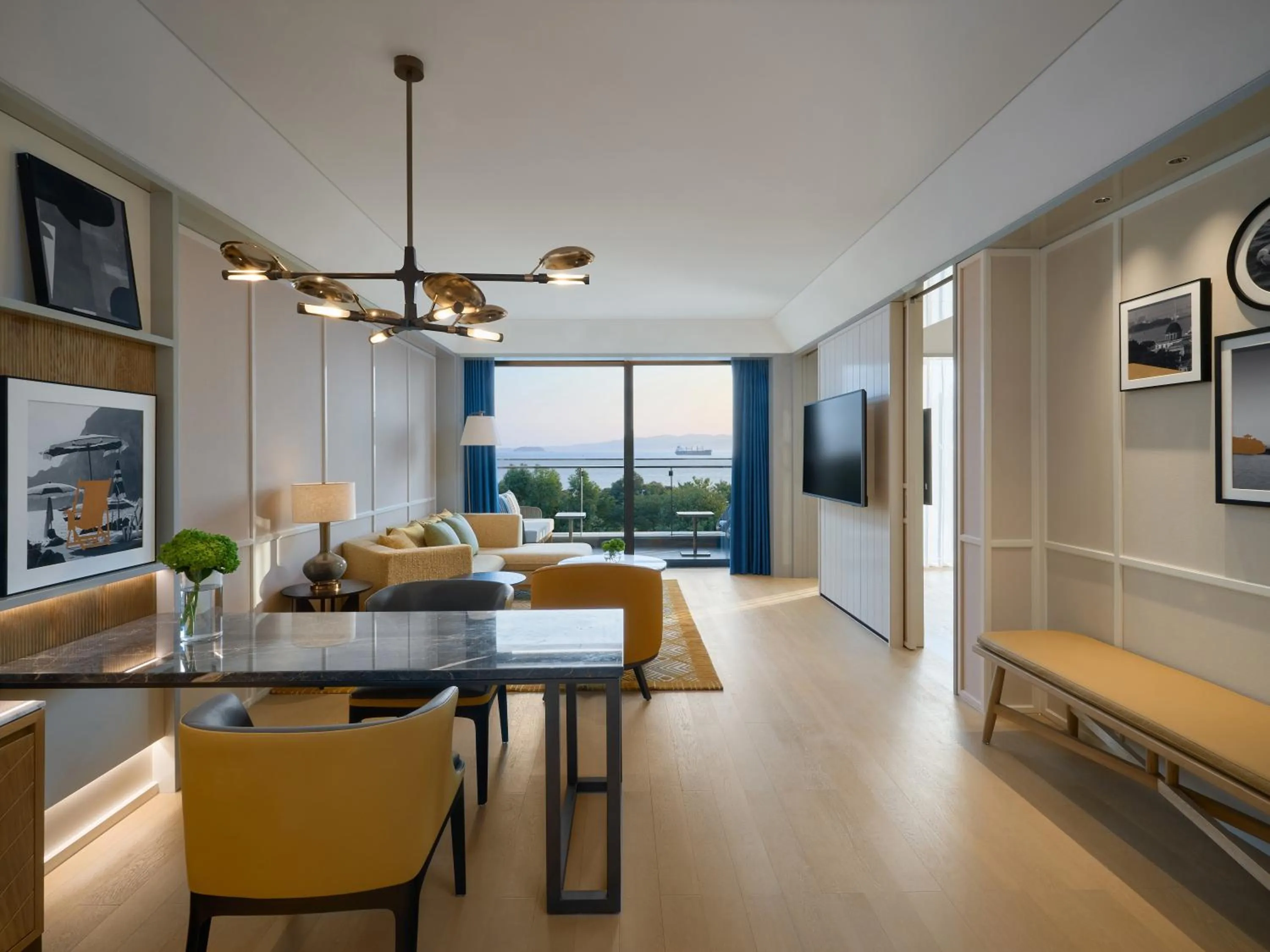 Living room in Hyatt Centric Ocean Front Xiamen