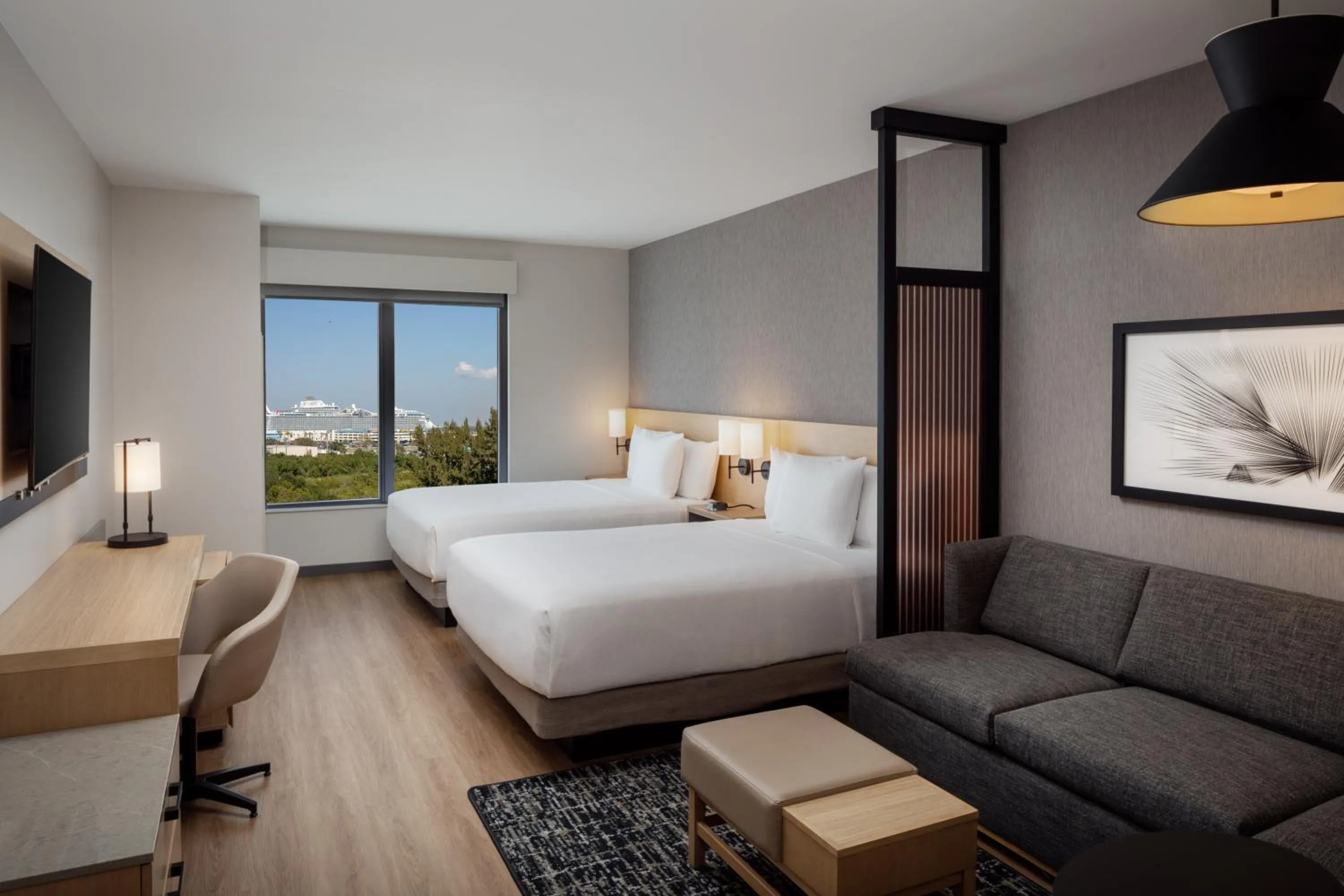 TV and multimedia, Bed in Hyatt Place Cape Canaveral