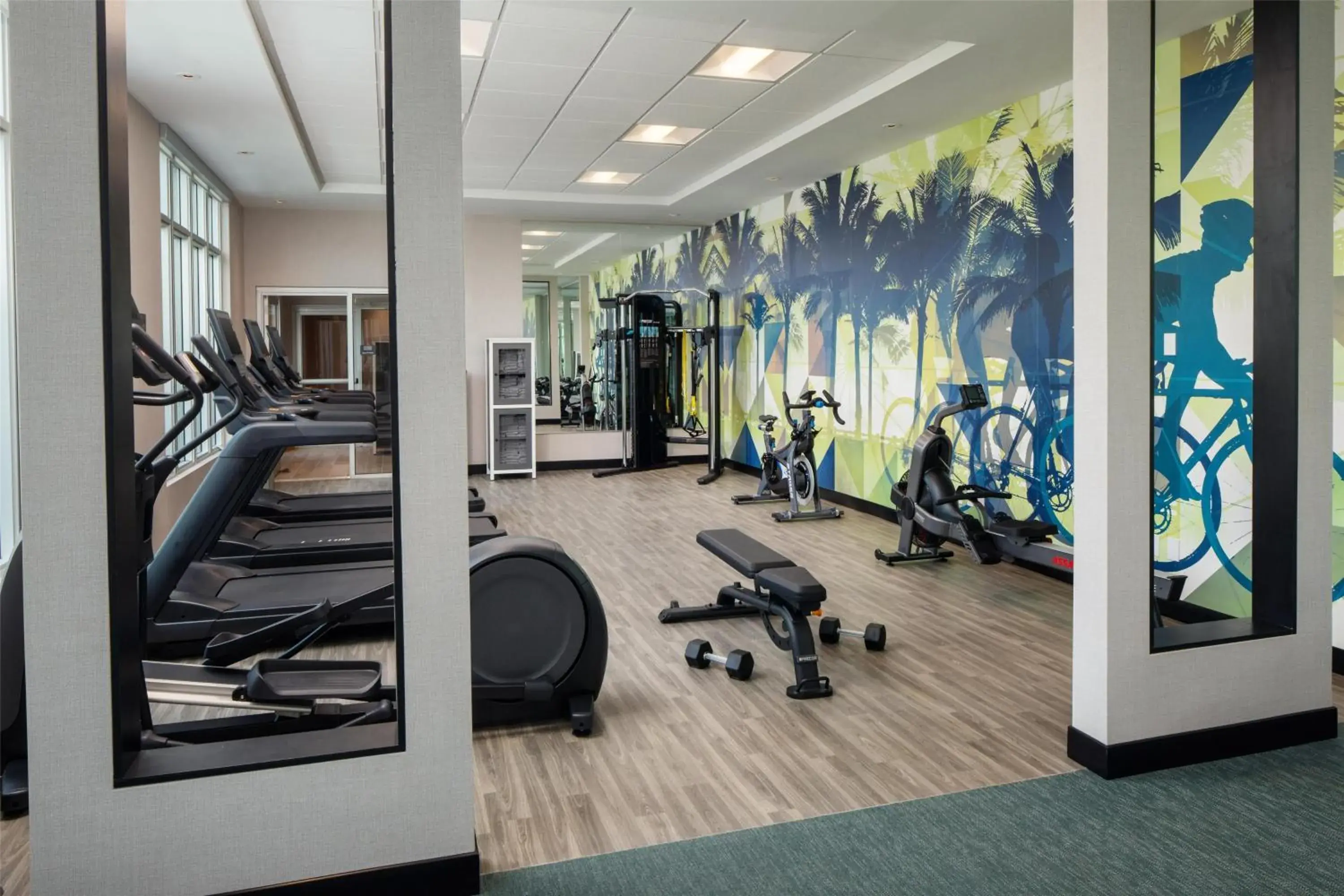 Fitness centre/facilities in Hyatt Place Cape Canaveral Fitness centre/facilities in Hyatt Place Cape Canaveral