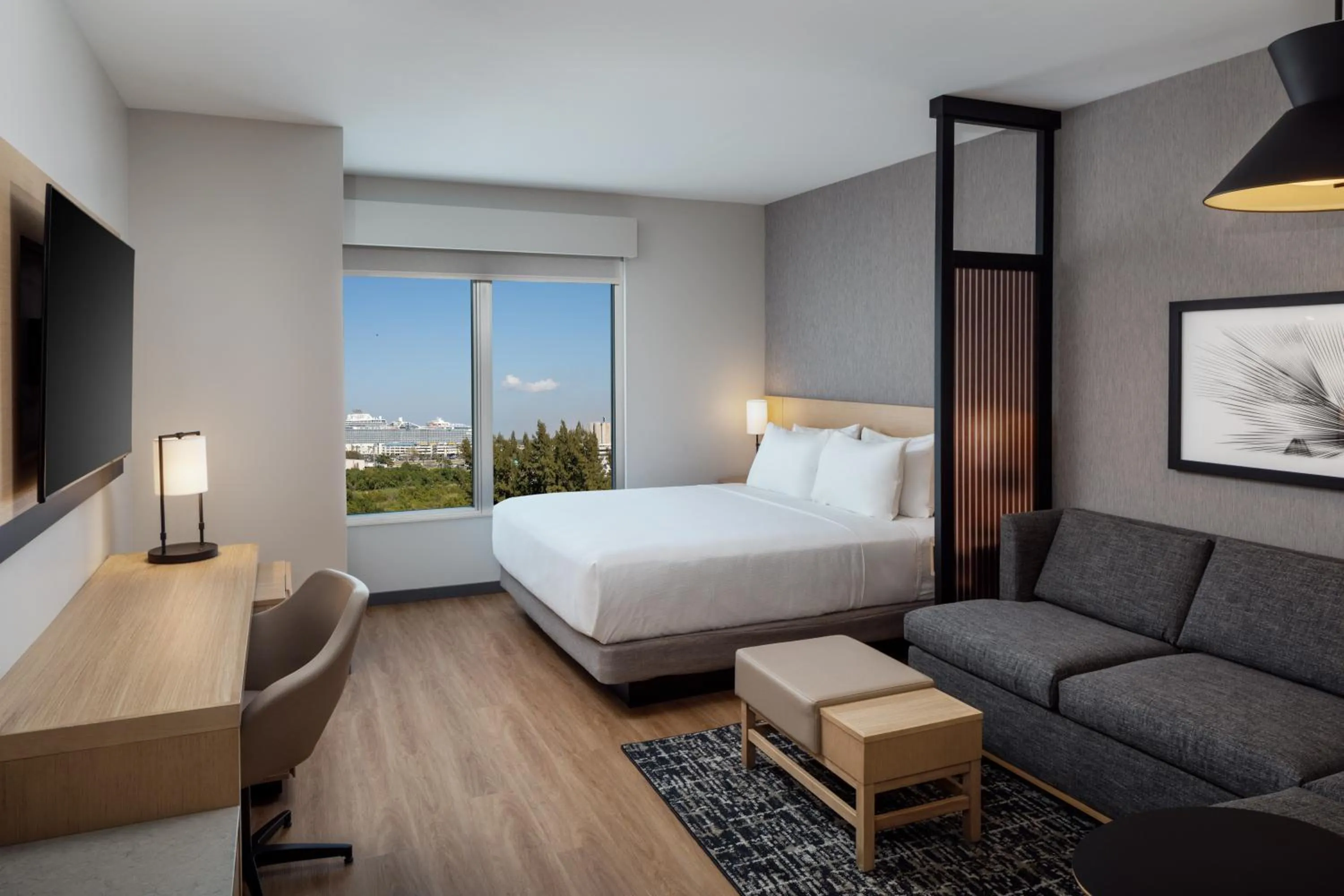 TV and multimedia, Bed in Hyatt Place Cape Canaveral