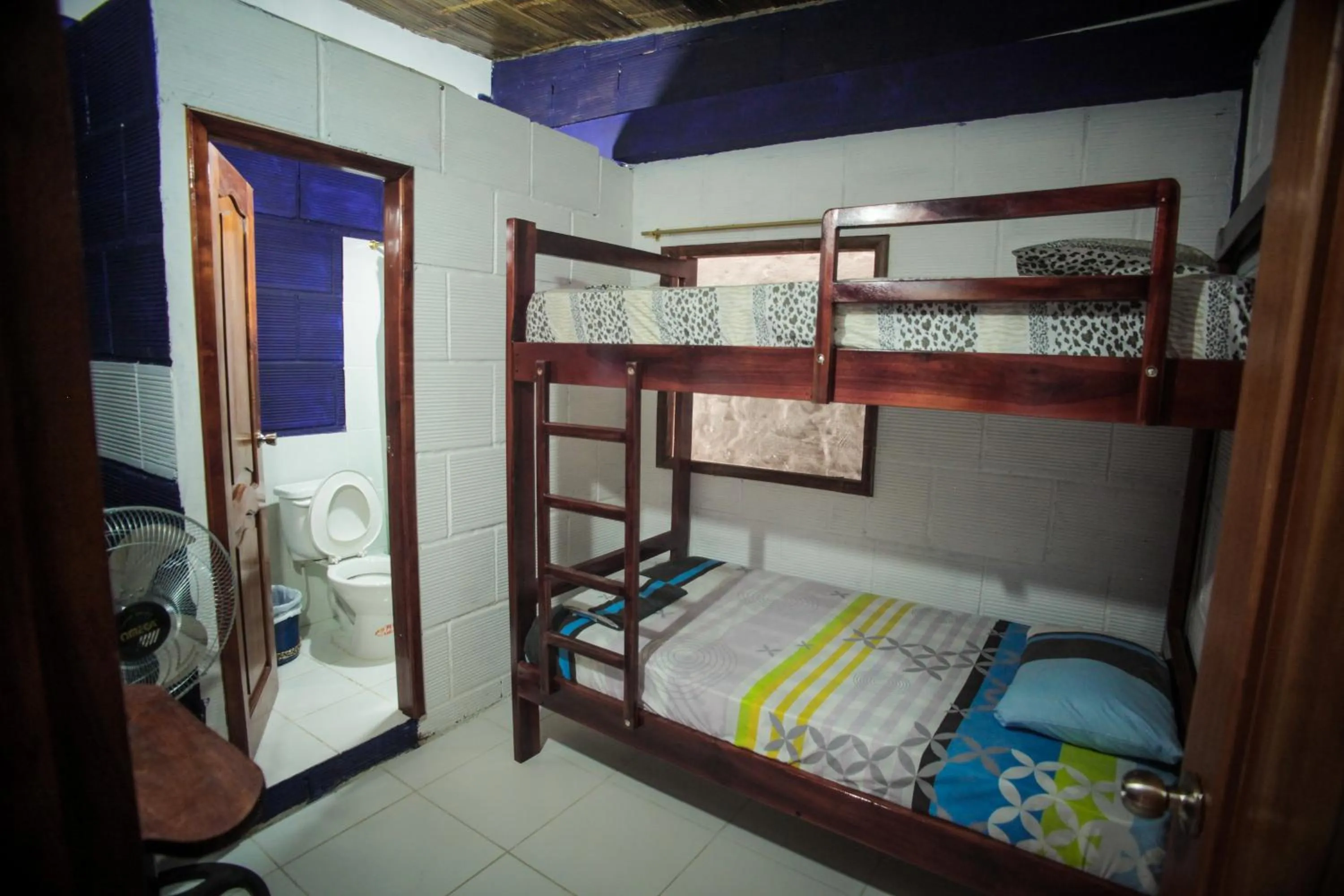 Bed in Hostel El Gran Azul Olon