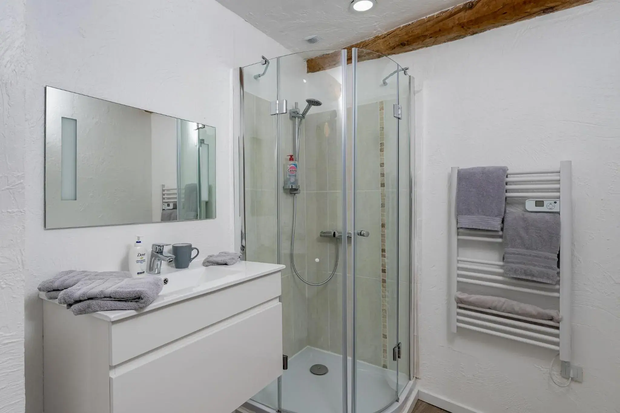 Shower in Maison Carles BnB Shower in Maison Carles BnB