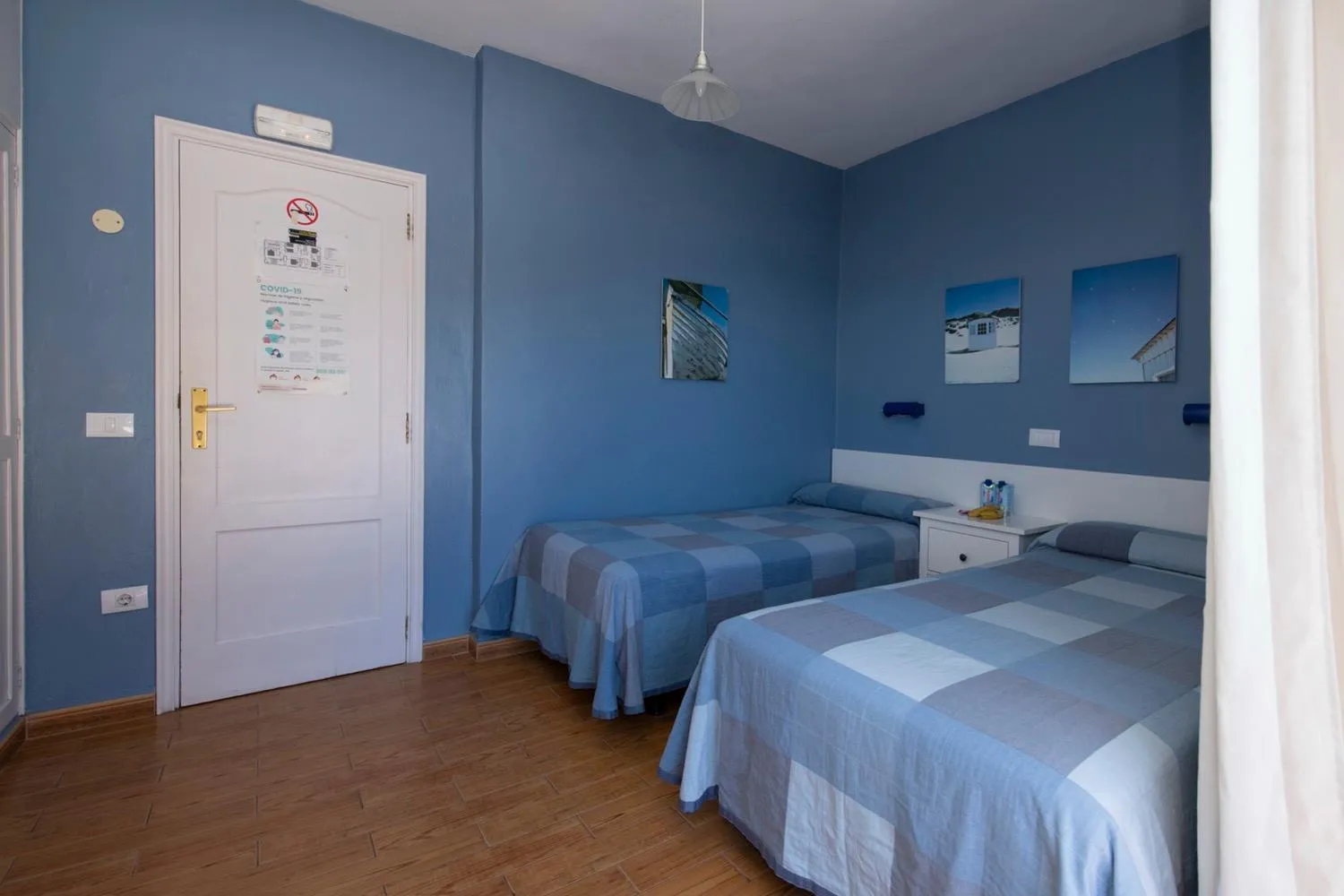 Bed in Pensión La Gaviota