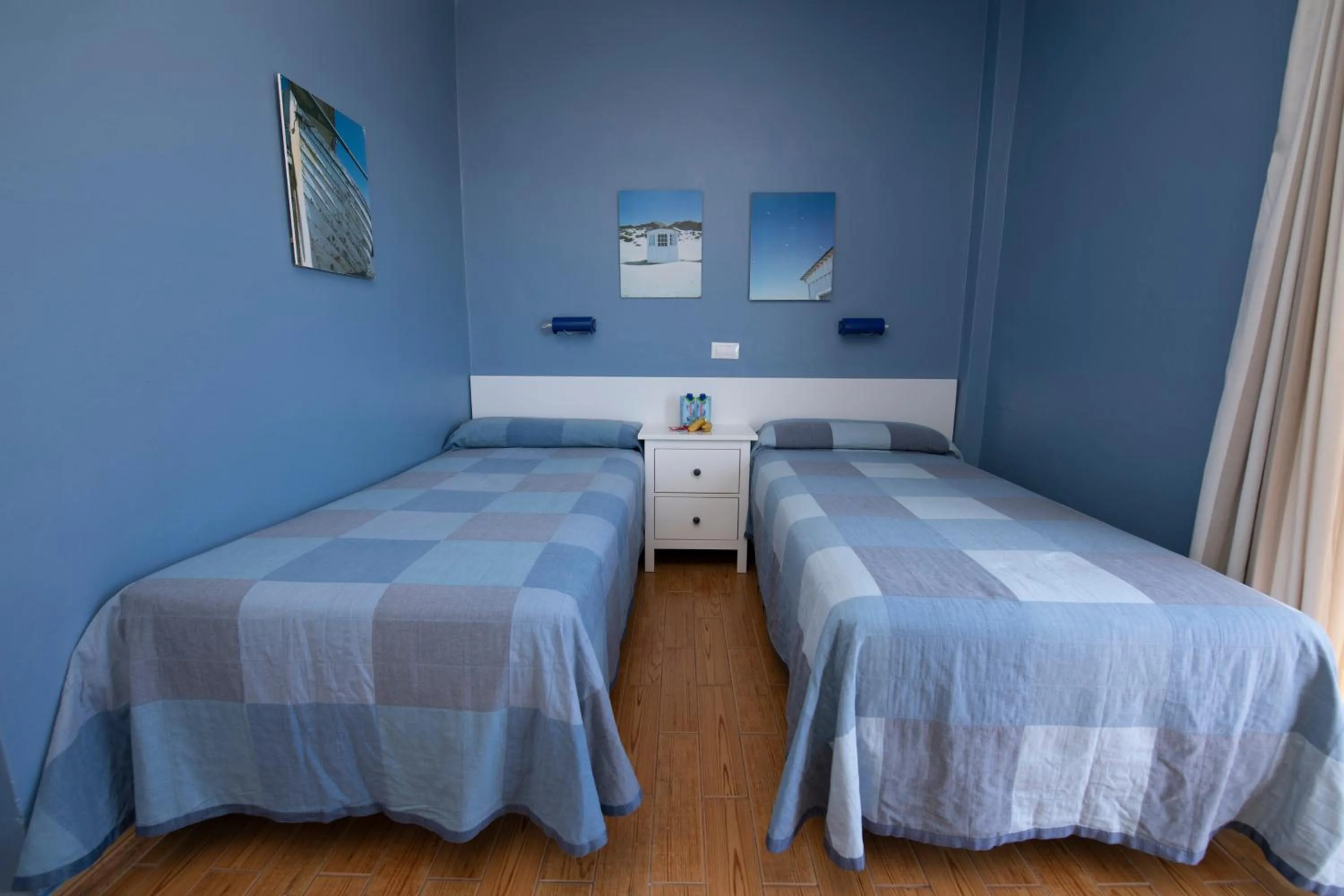Bed in Pensión La Gaviota