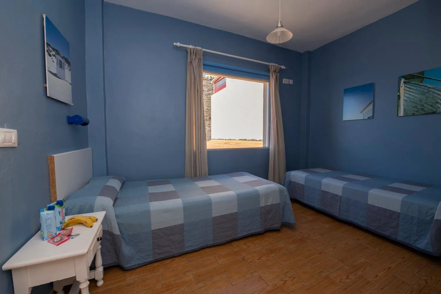 Bed in Pensión La Gaviota