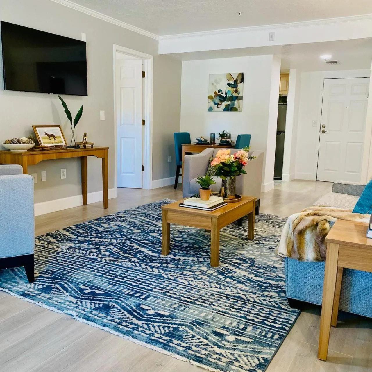 Living room in B&J Hotels