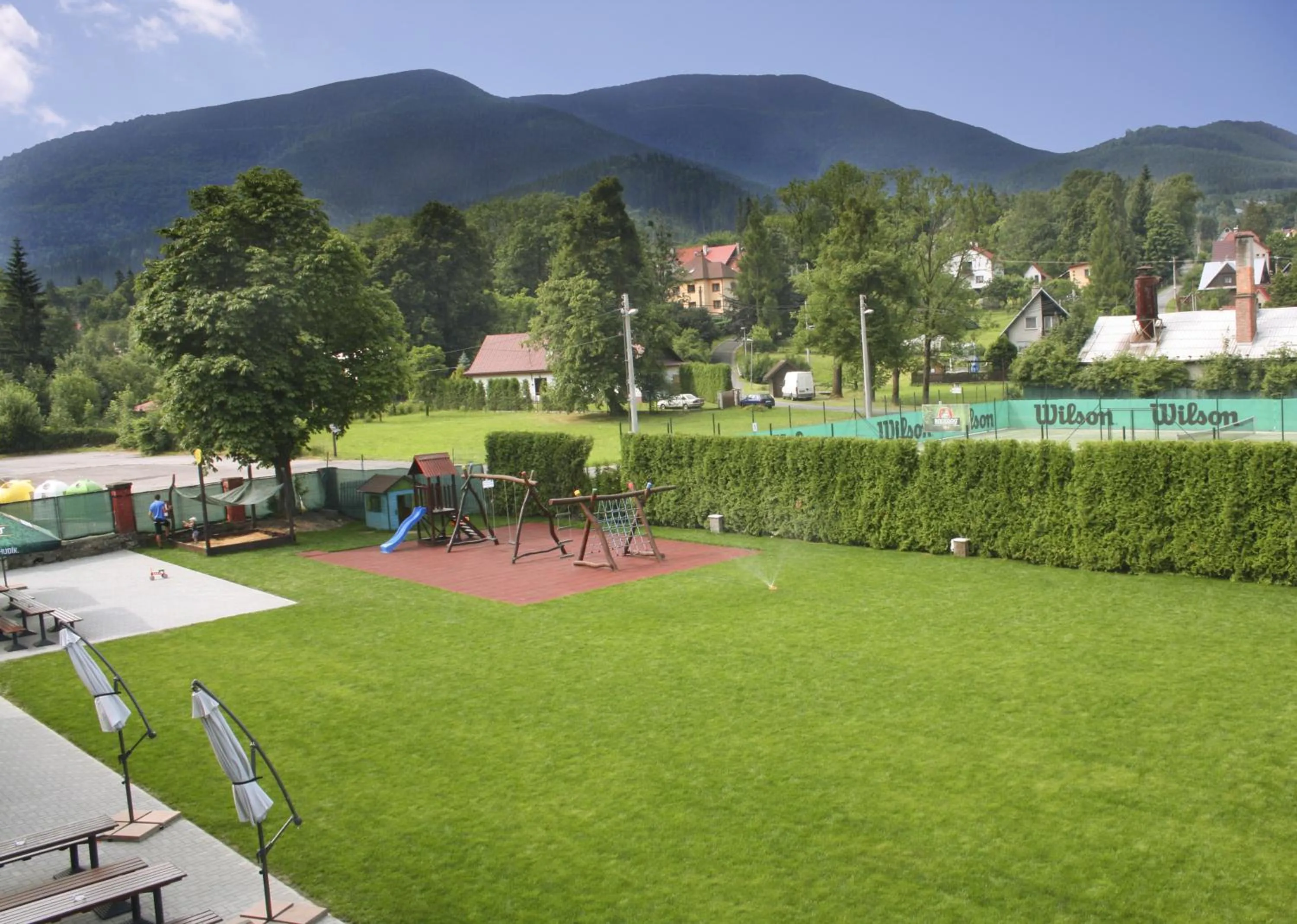 Children play ground in Hotel Freud