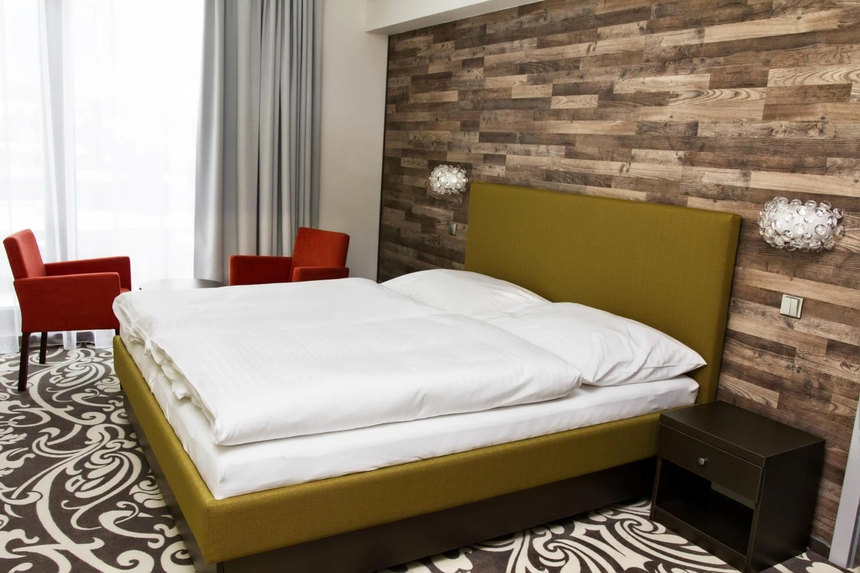 Bedroom, Bed in Hotel Freud