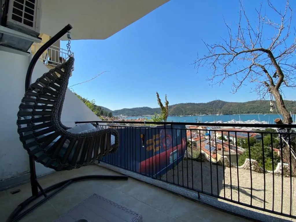 Balcony/Terrace in El Camino Hostel & Pub