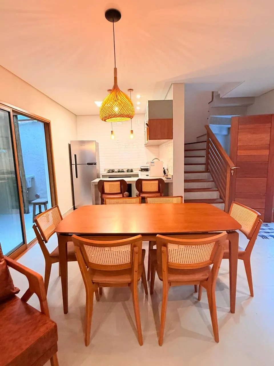 Living room in Pousada Pantai Maresias