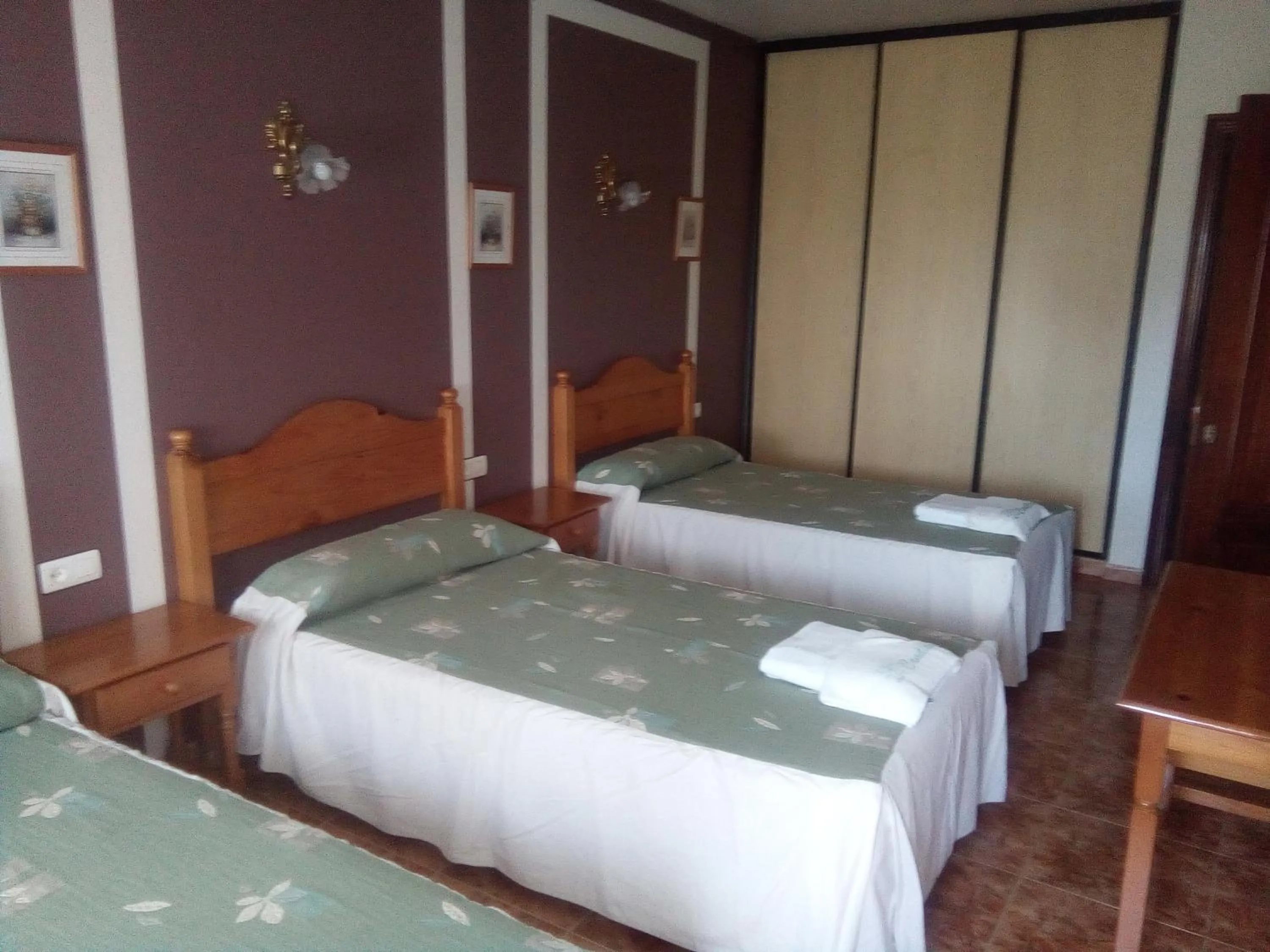 Decorative detail, Bed in Hotel Restaurante Las Camelias