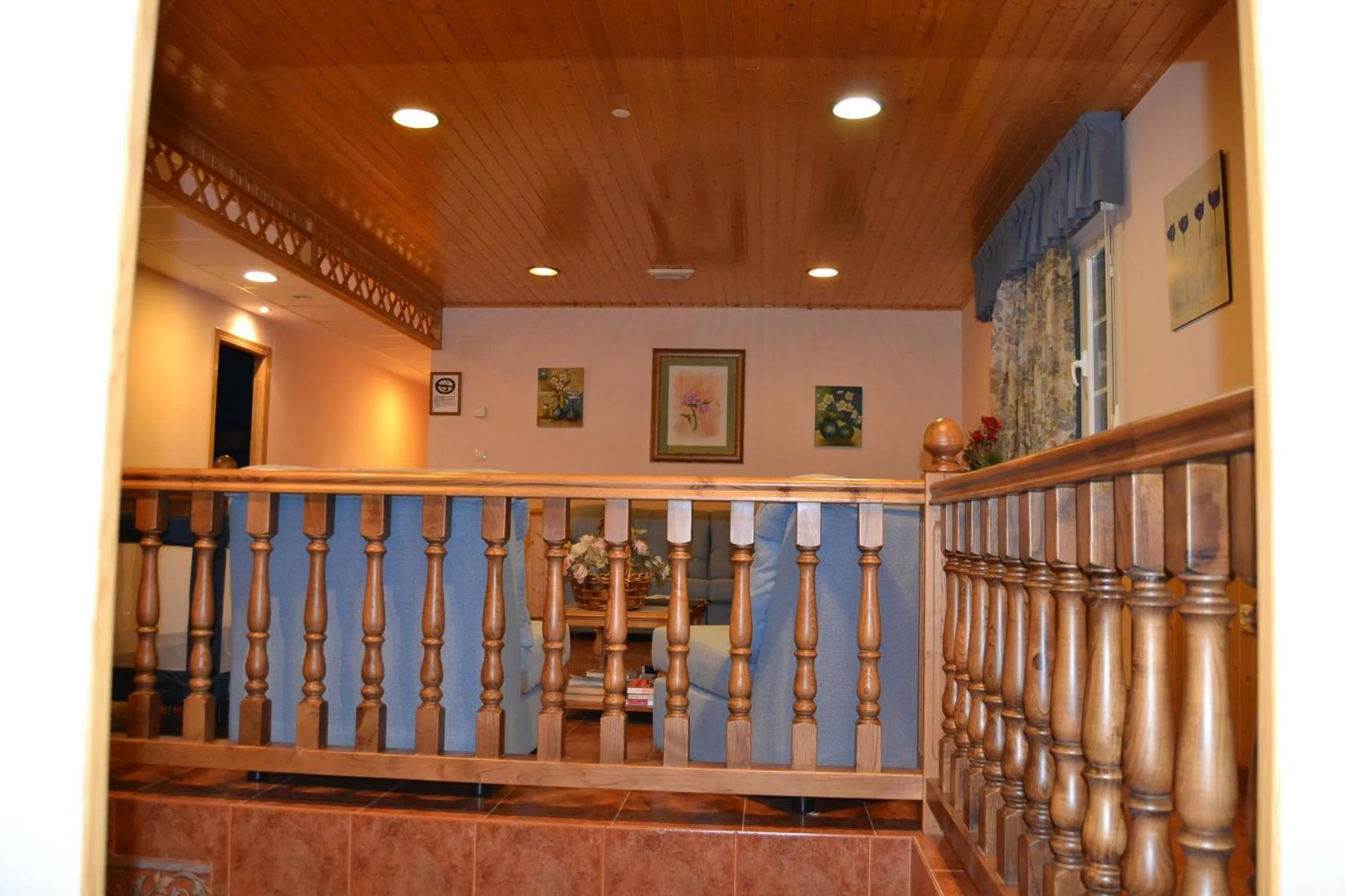 Lobby or reception in Hotel Restaurante Las Camelias