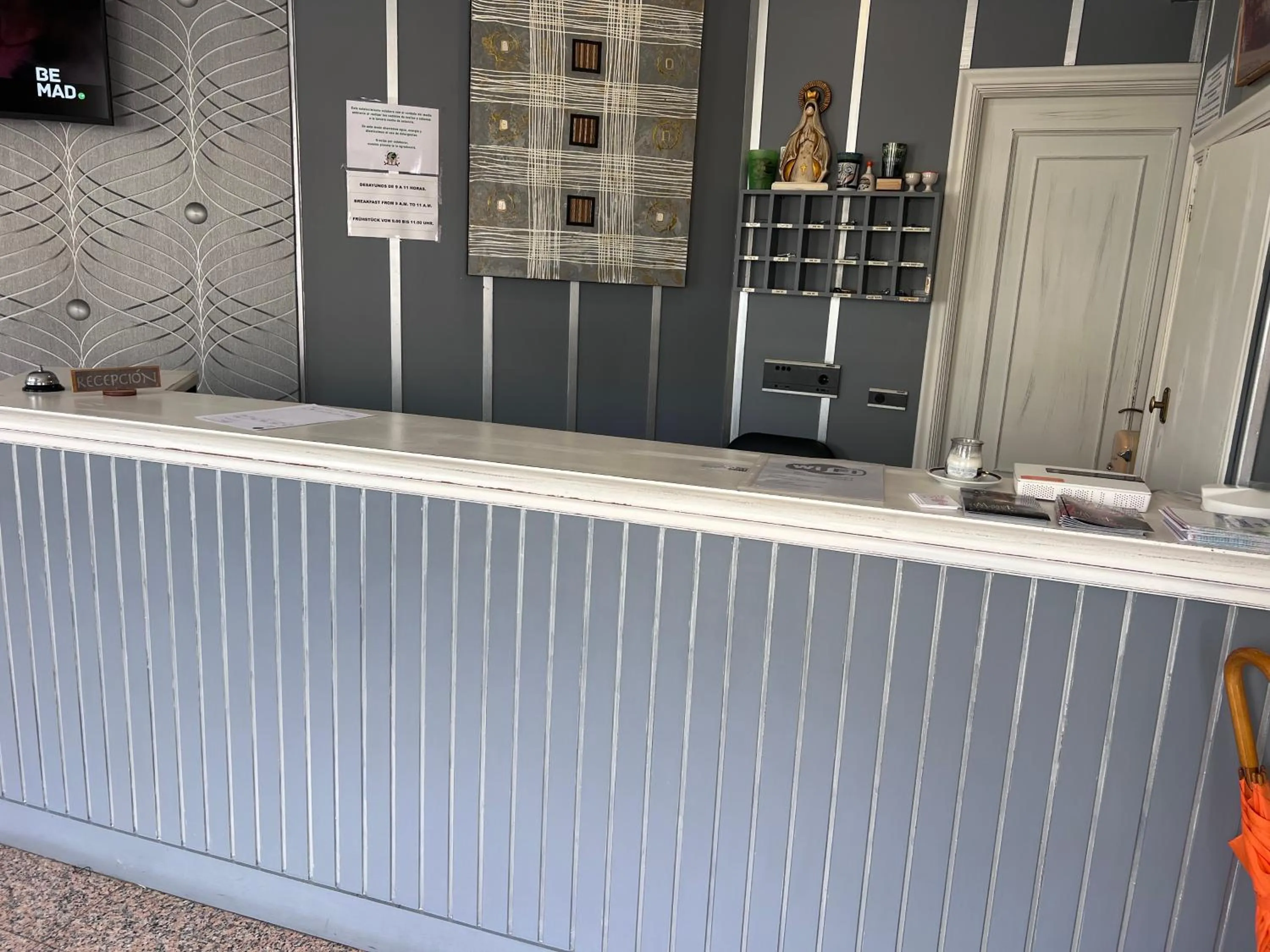 Lobby or reception in Hotel Celta Galaico