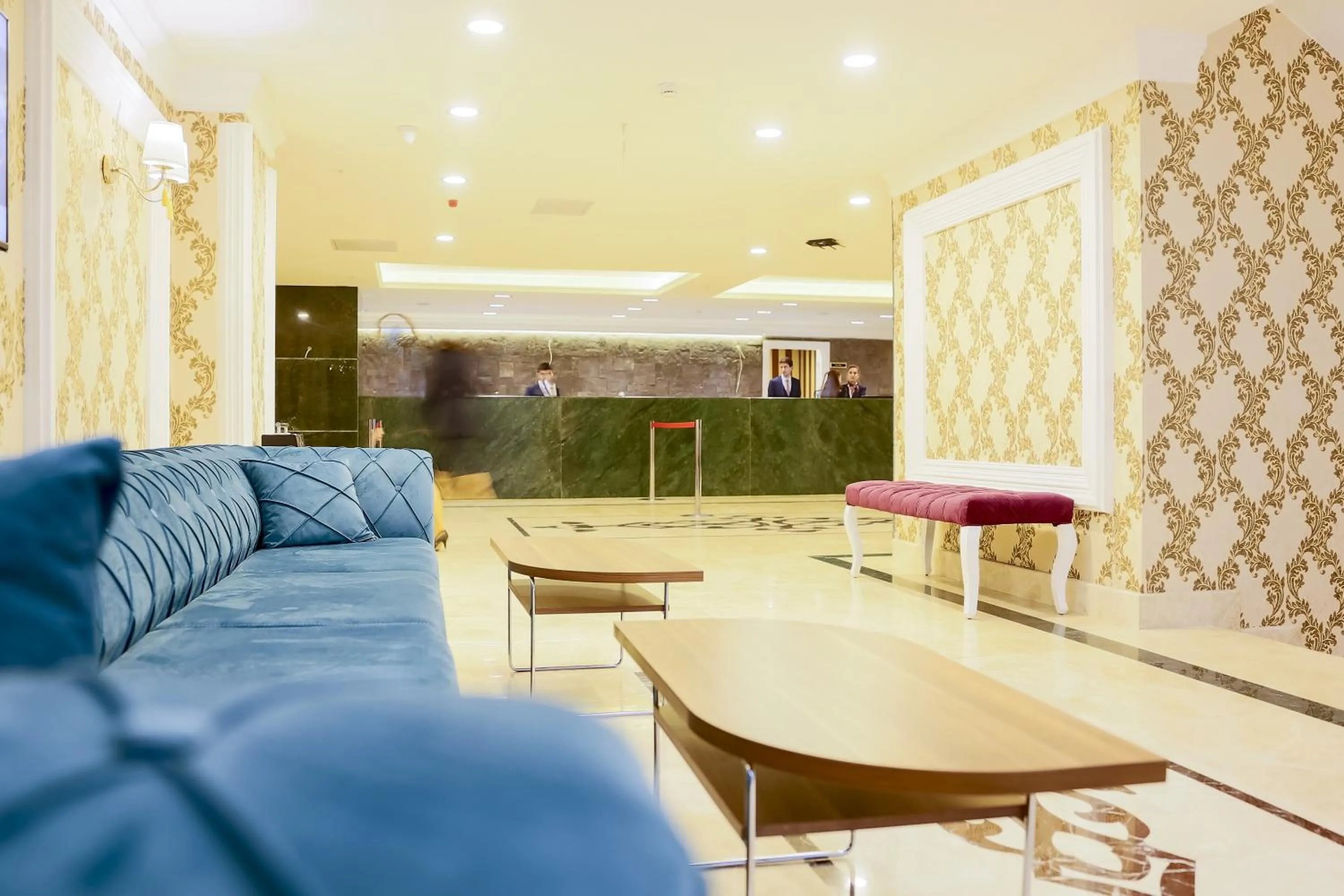 Lobby or reception in Royal Hotel Inegol