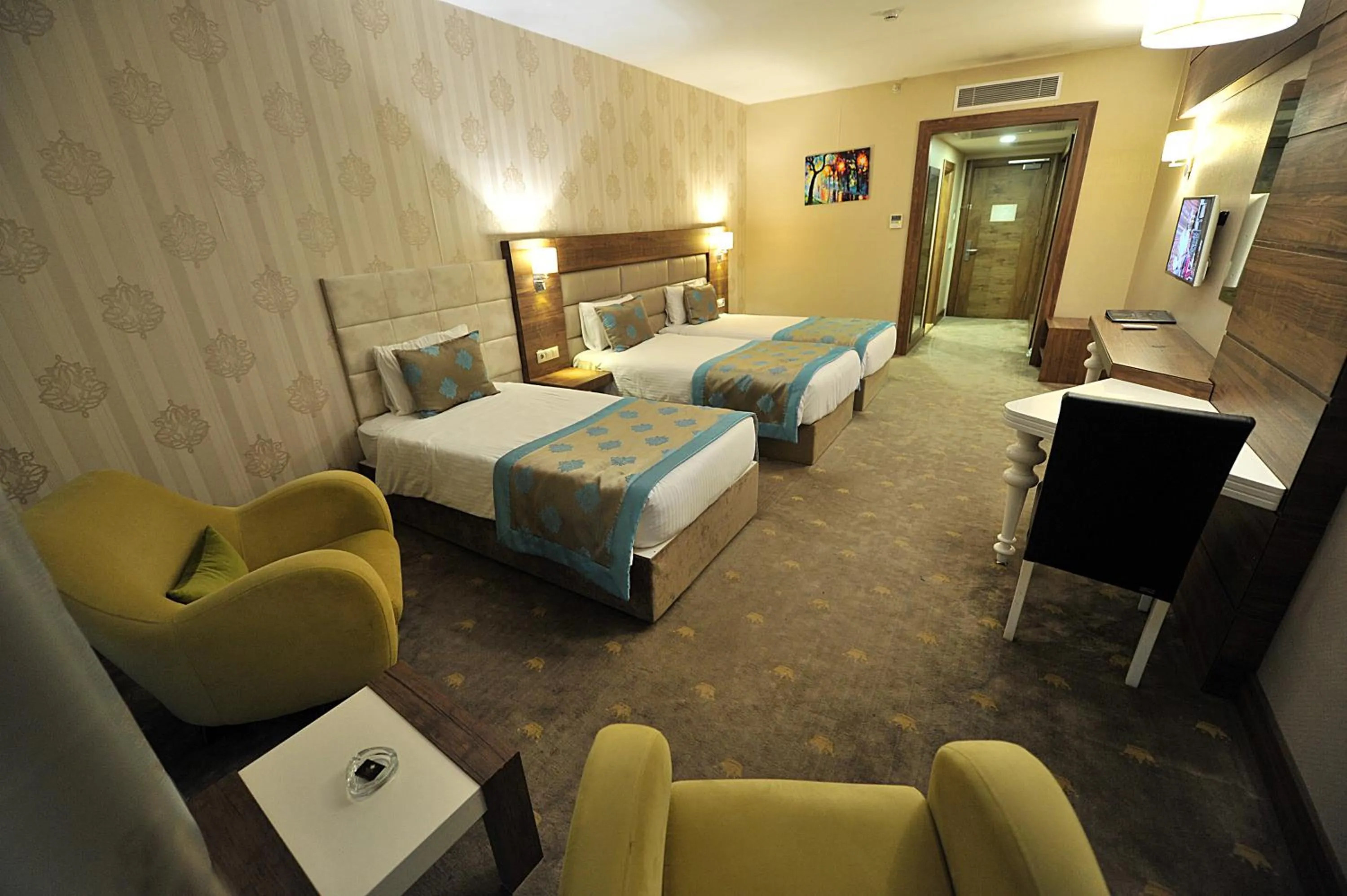 Bed in Royal Hotel Inegol