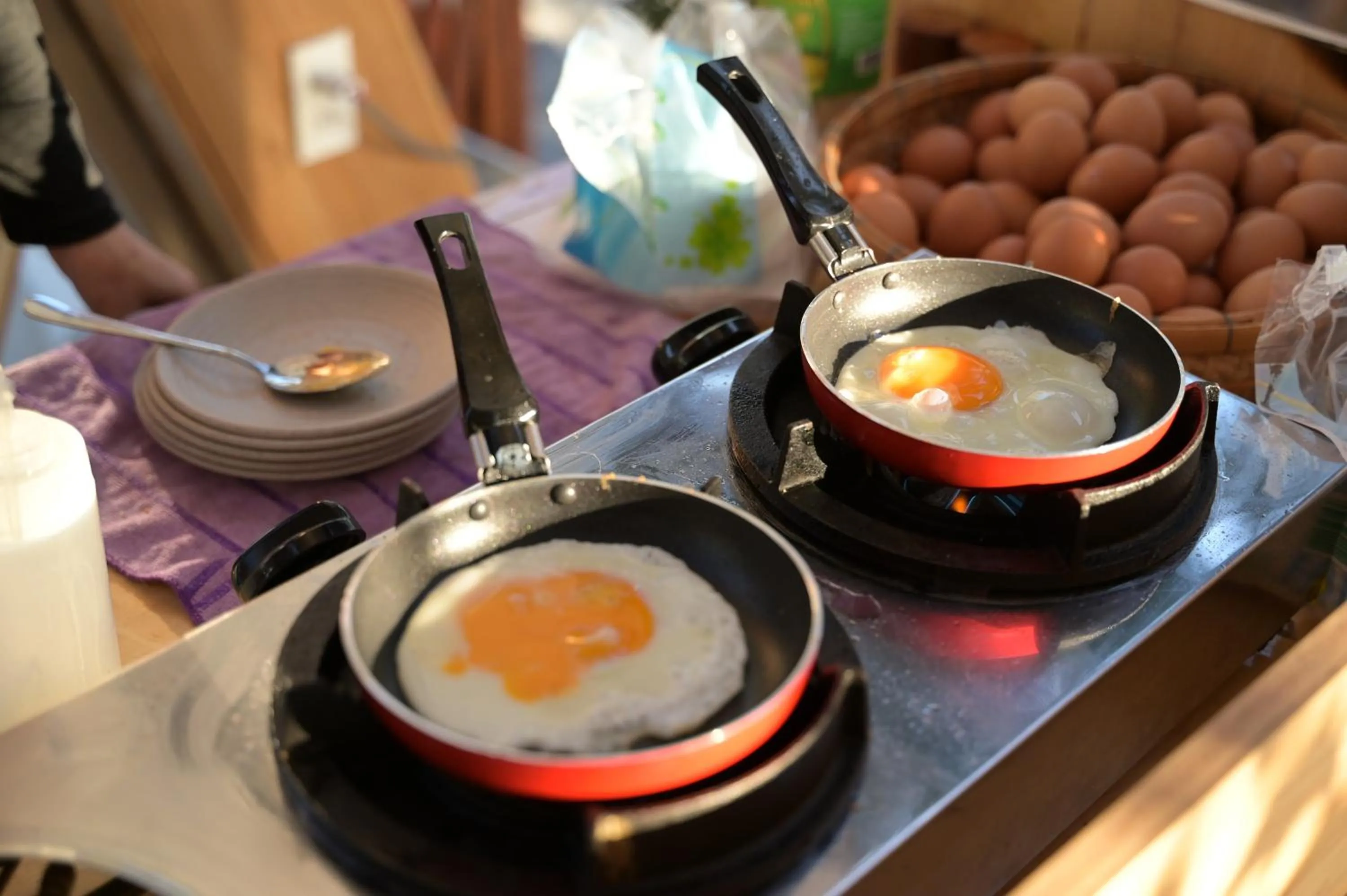 Food in Fly Up Resort