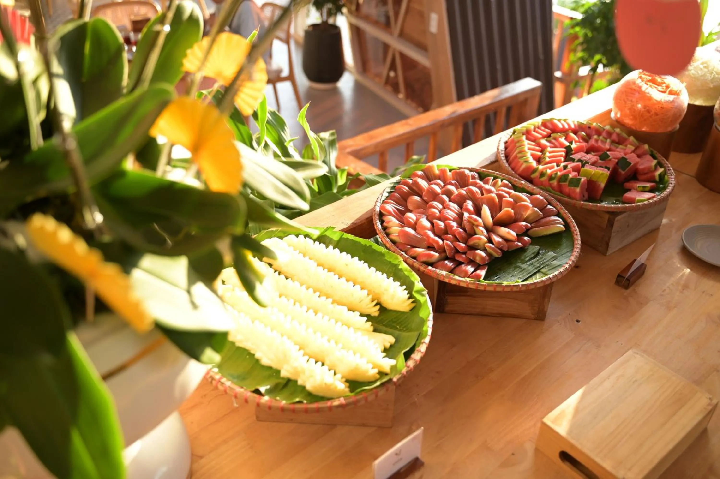 Breakfast in Fly Up Resort