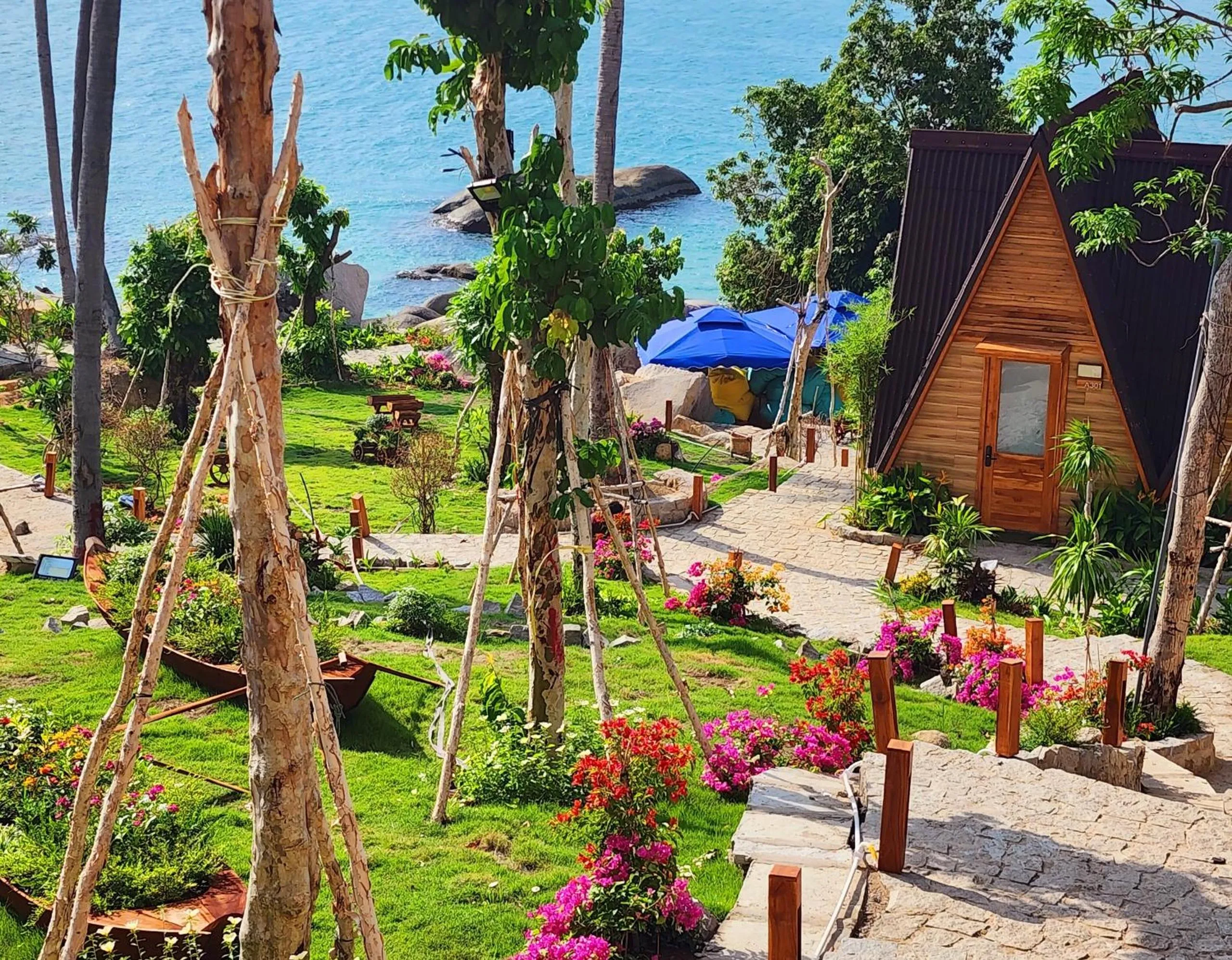 Natural landscape in Fly Up Resort