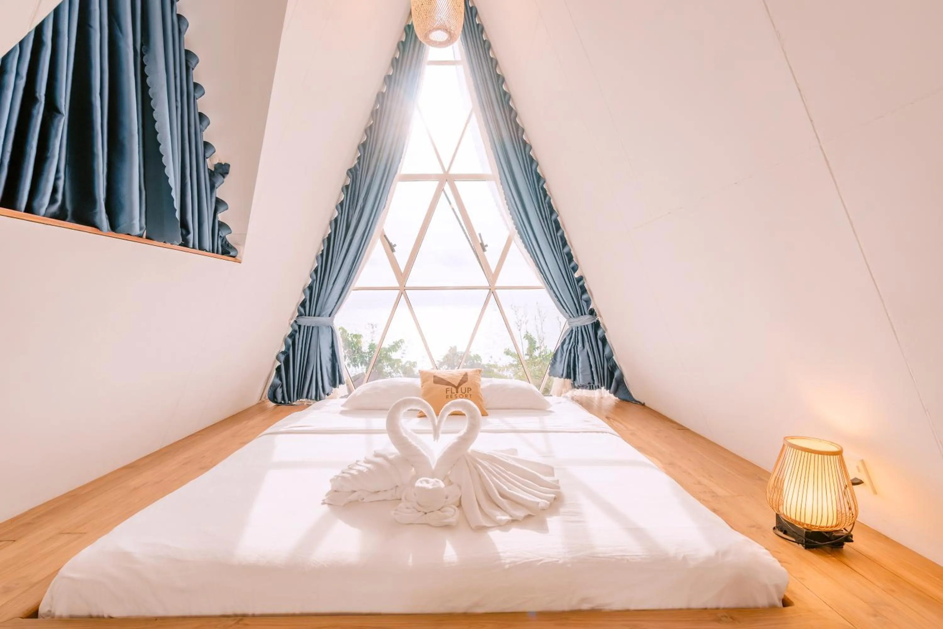 Bed in Fly Up Resort