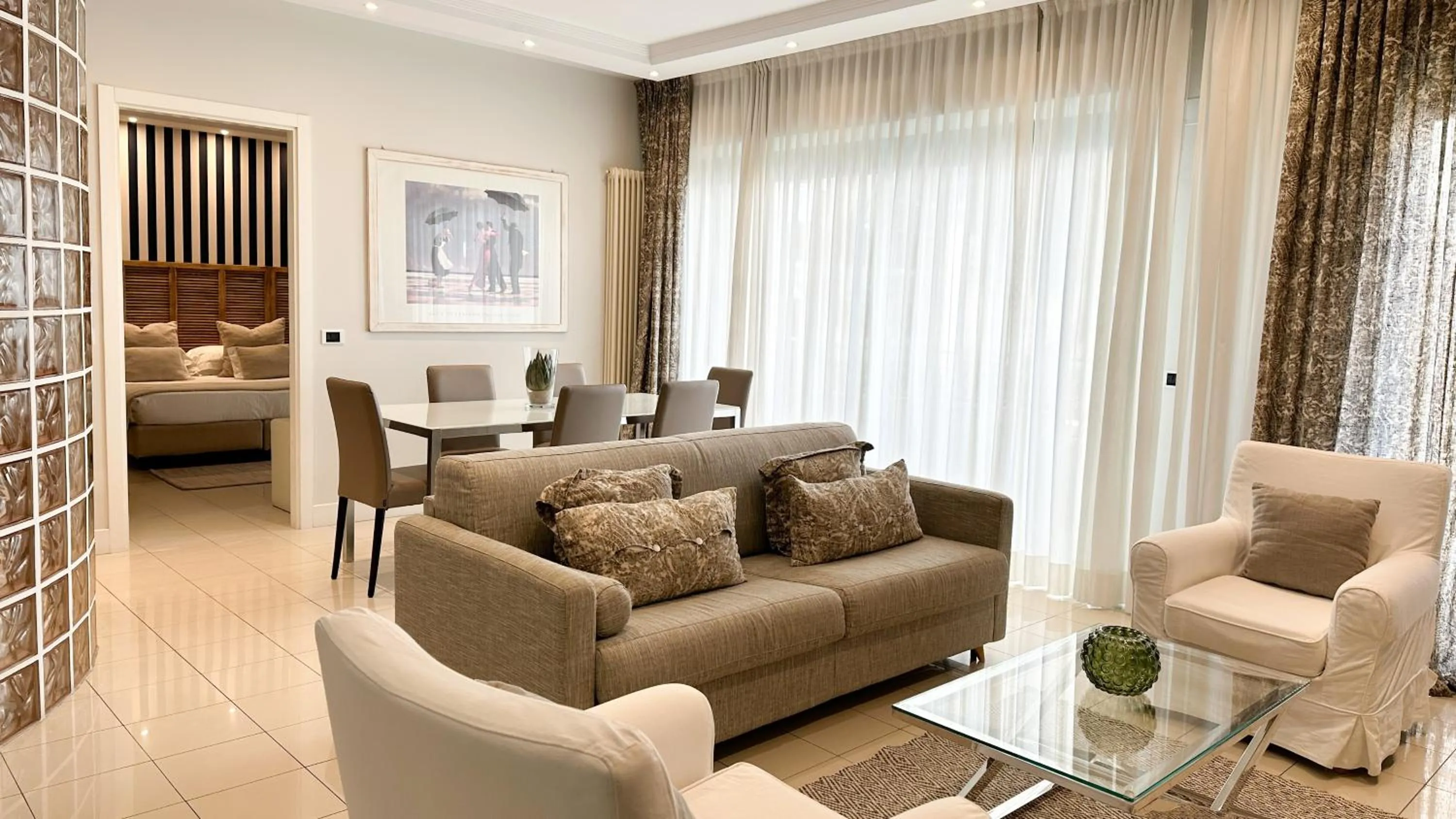 Living room in Residence Lungomare - Charming apartments