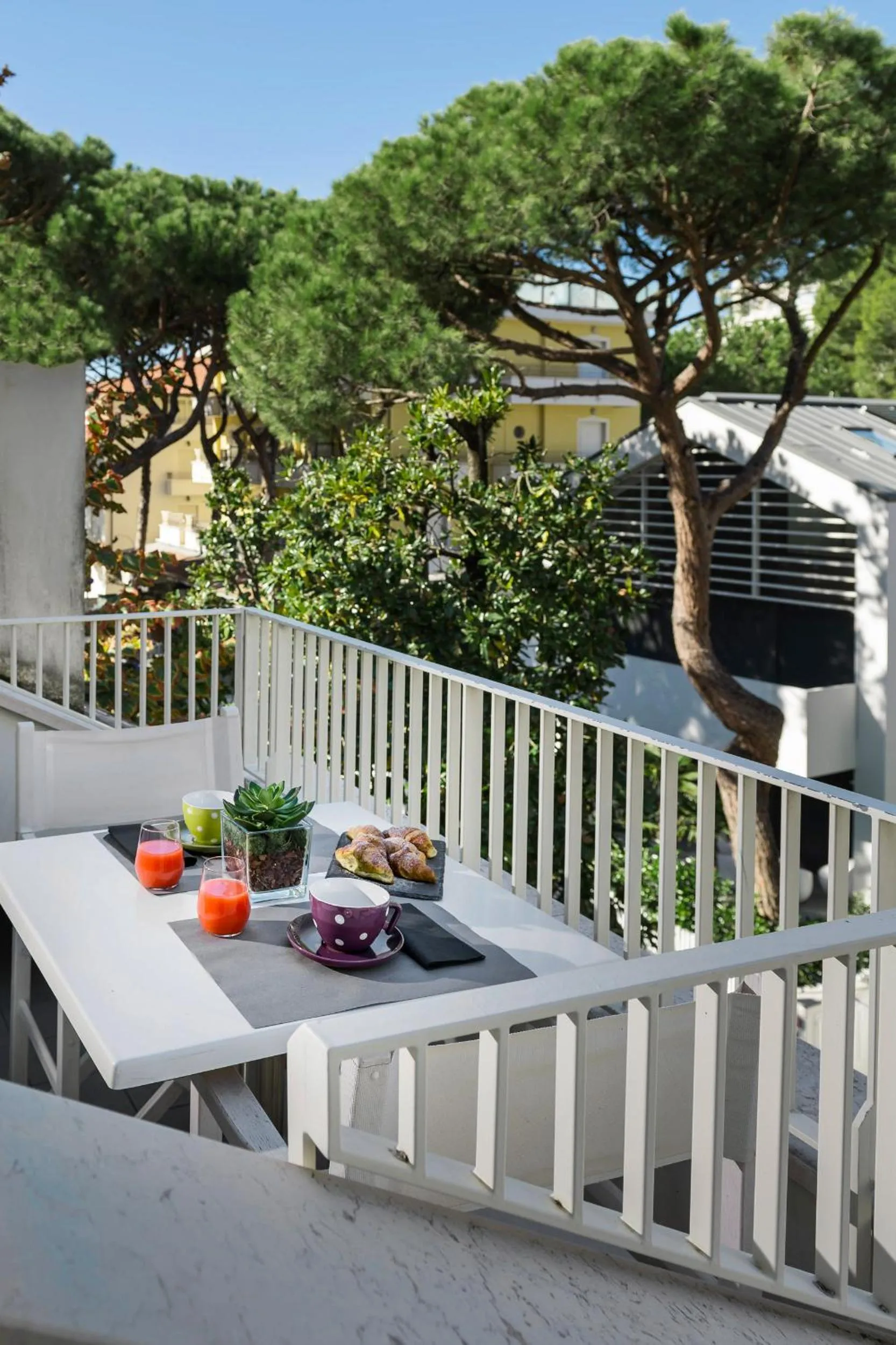 Balcony/Terrace in Residence Lungomare - Charming apartments