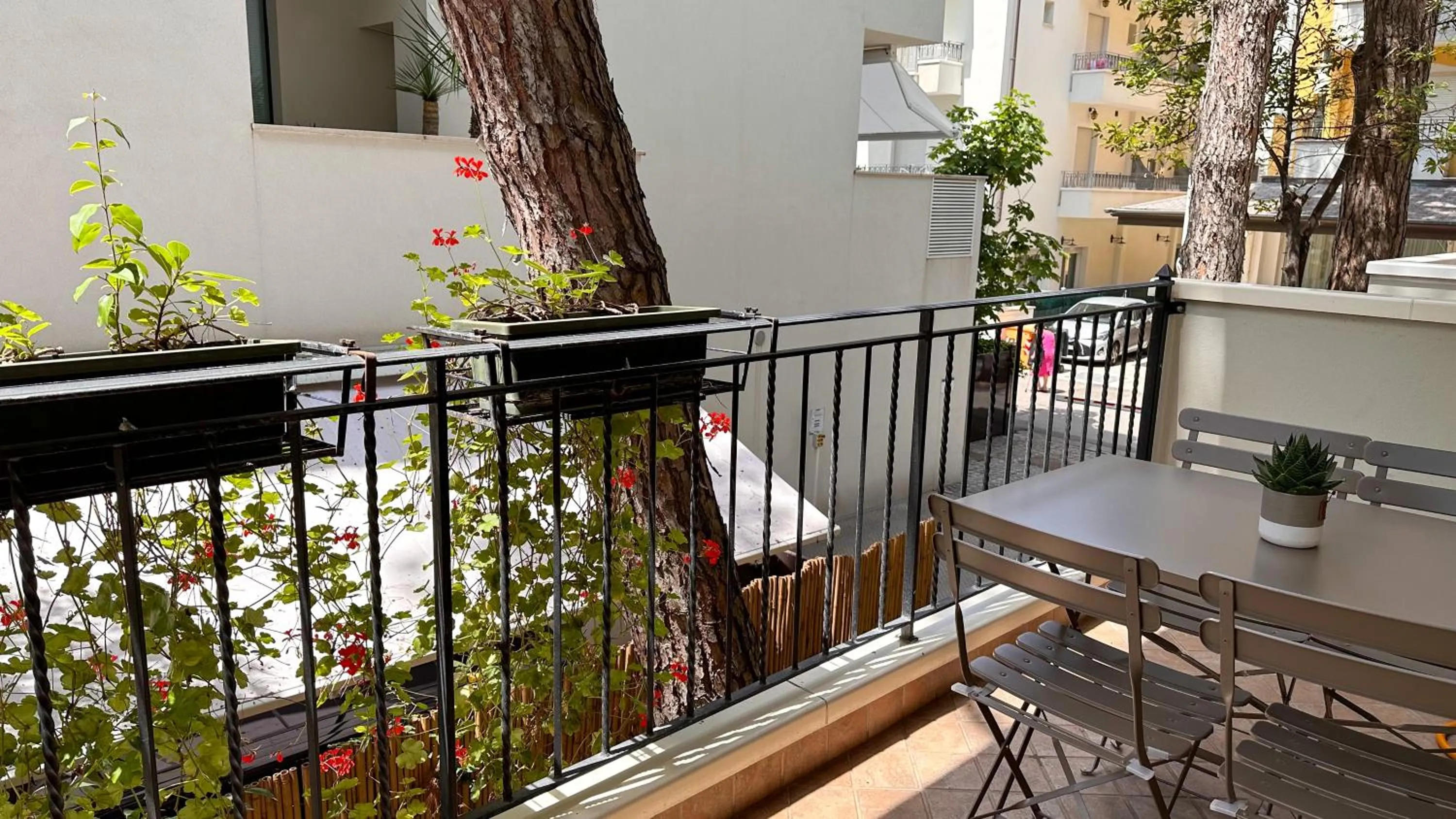 Balcony/Terrace in Residence Lungomare - Charming apartments