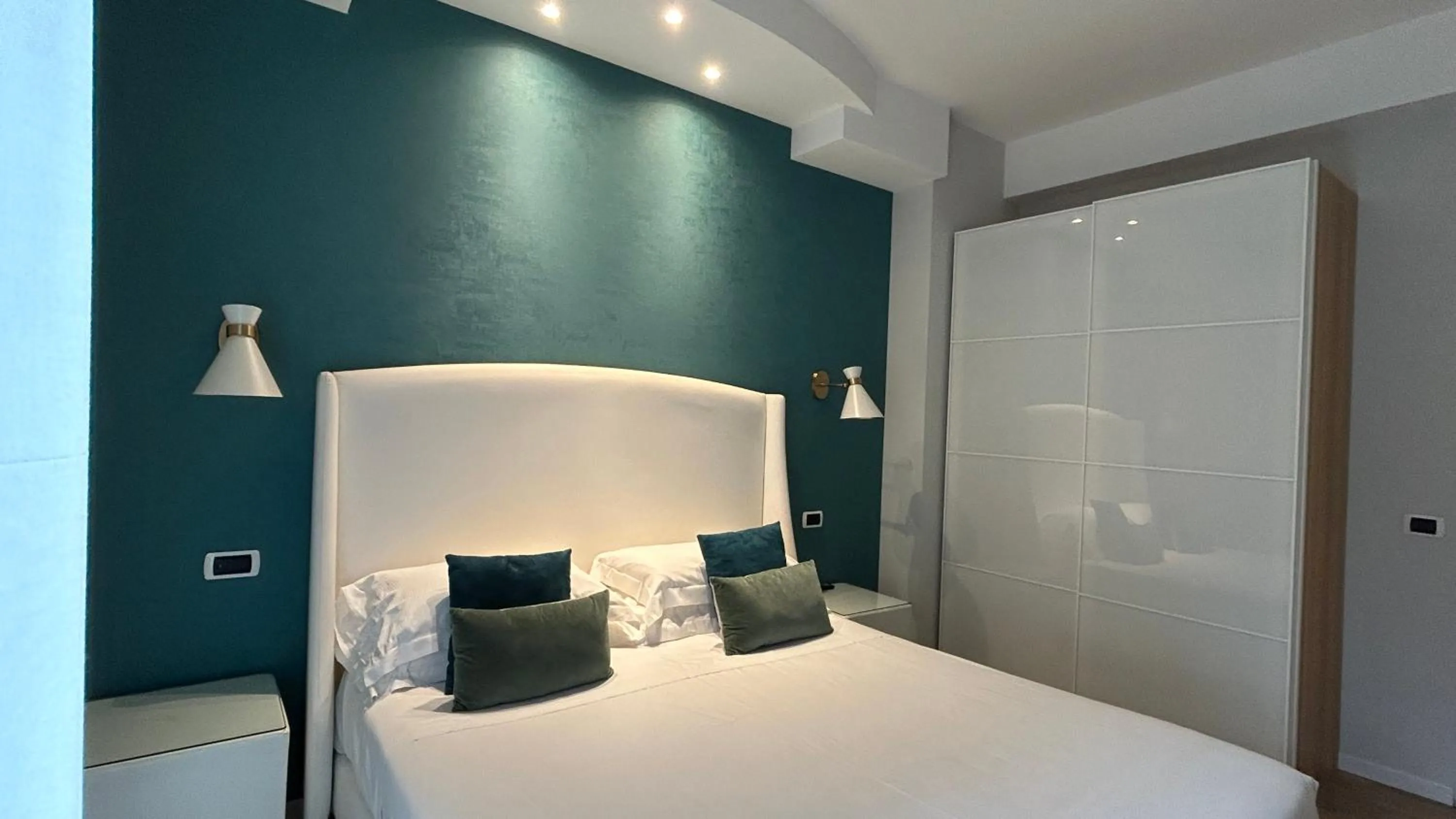 Bedroom, Bed in Residence Lungomare - Charming apartments