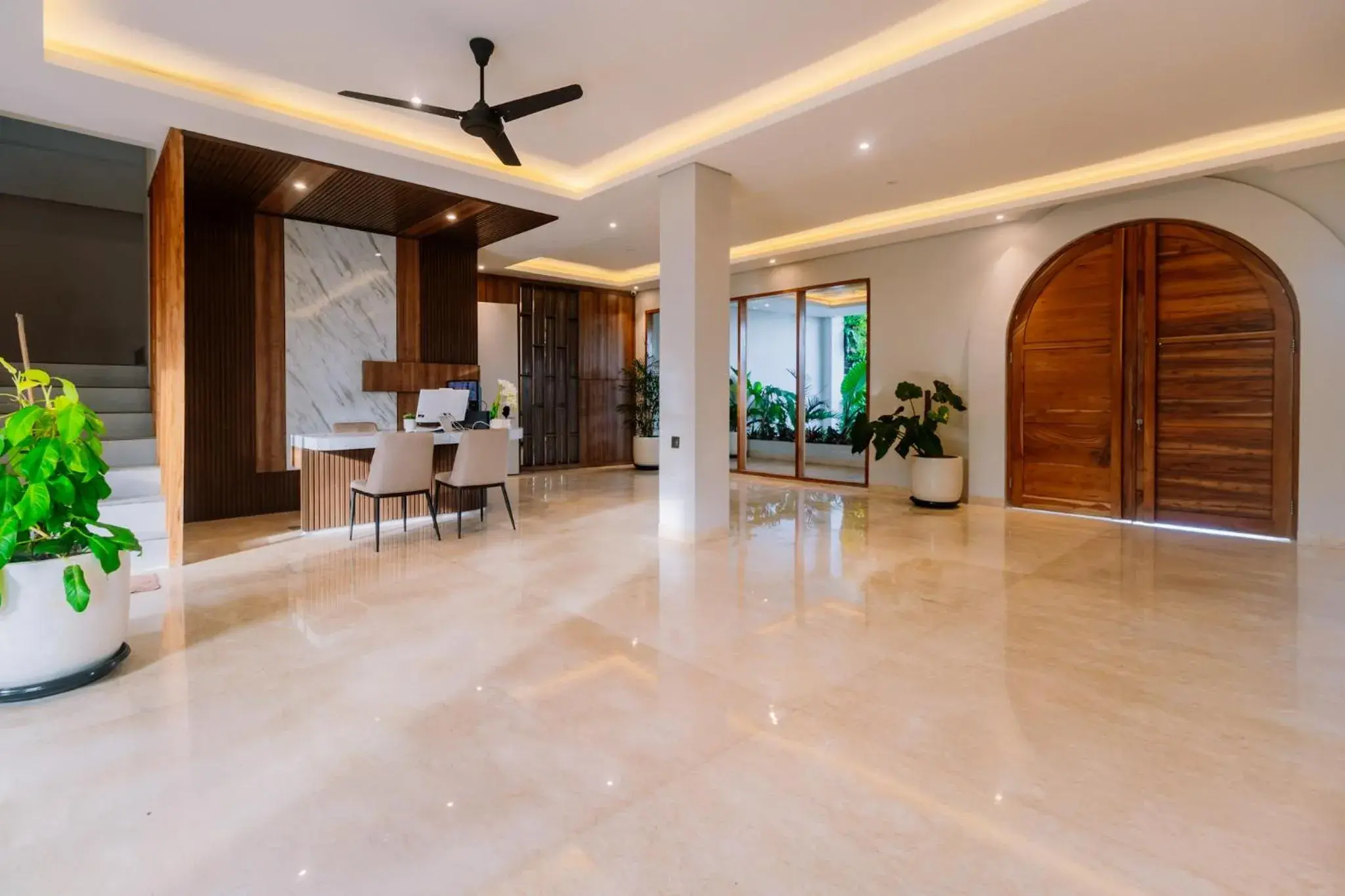 Lobby or reception in Campbar 4 by AGATA Lobby or reception in Campbar 4 by AGATA